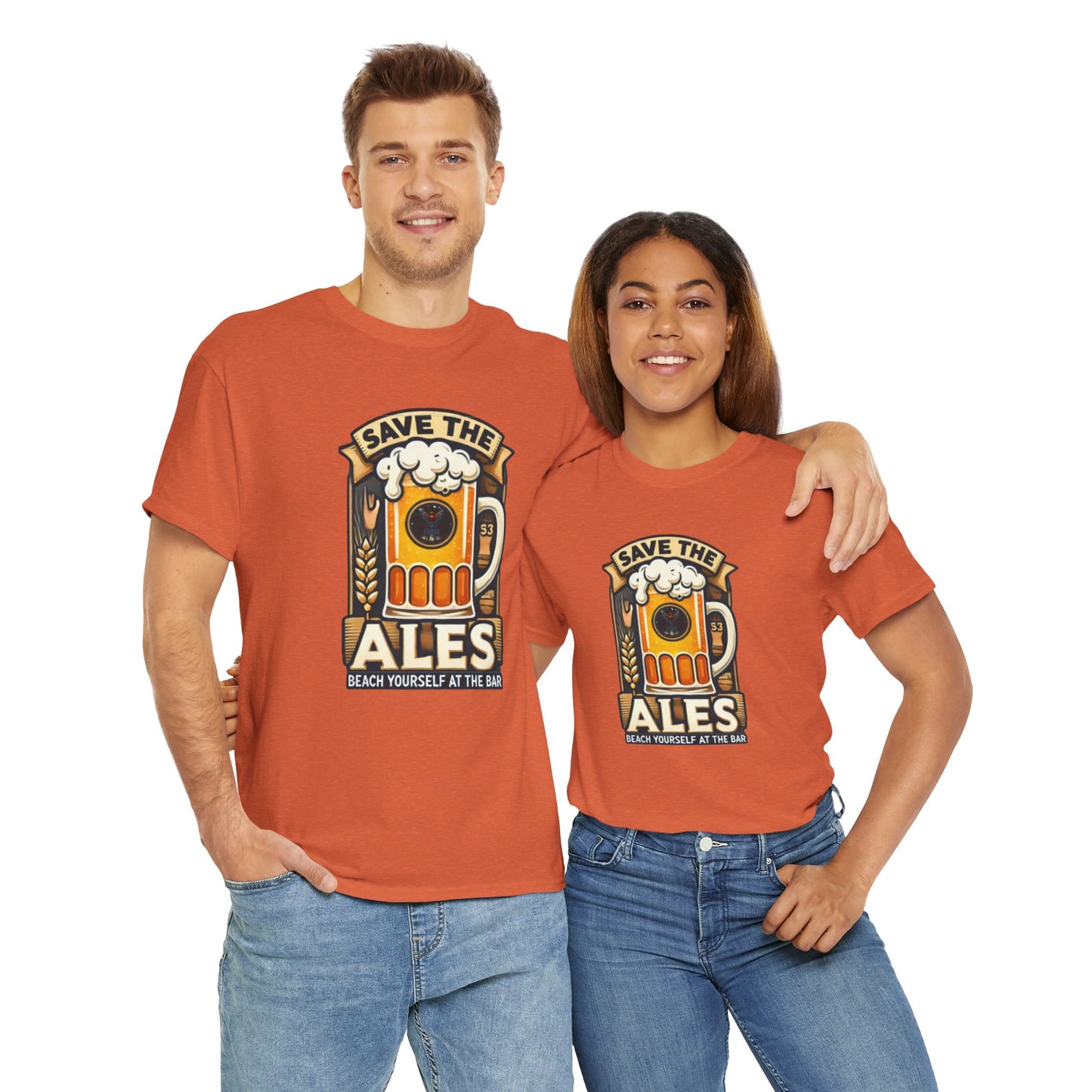 Save The Ales Unisex Heavy Cotton Tee