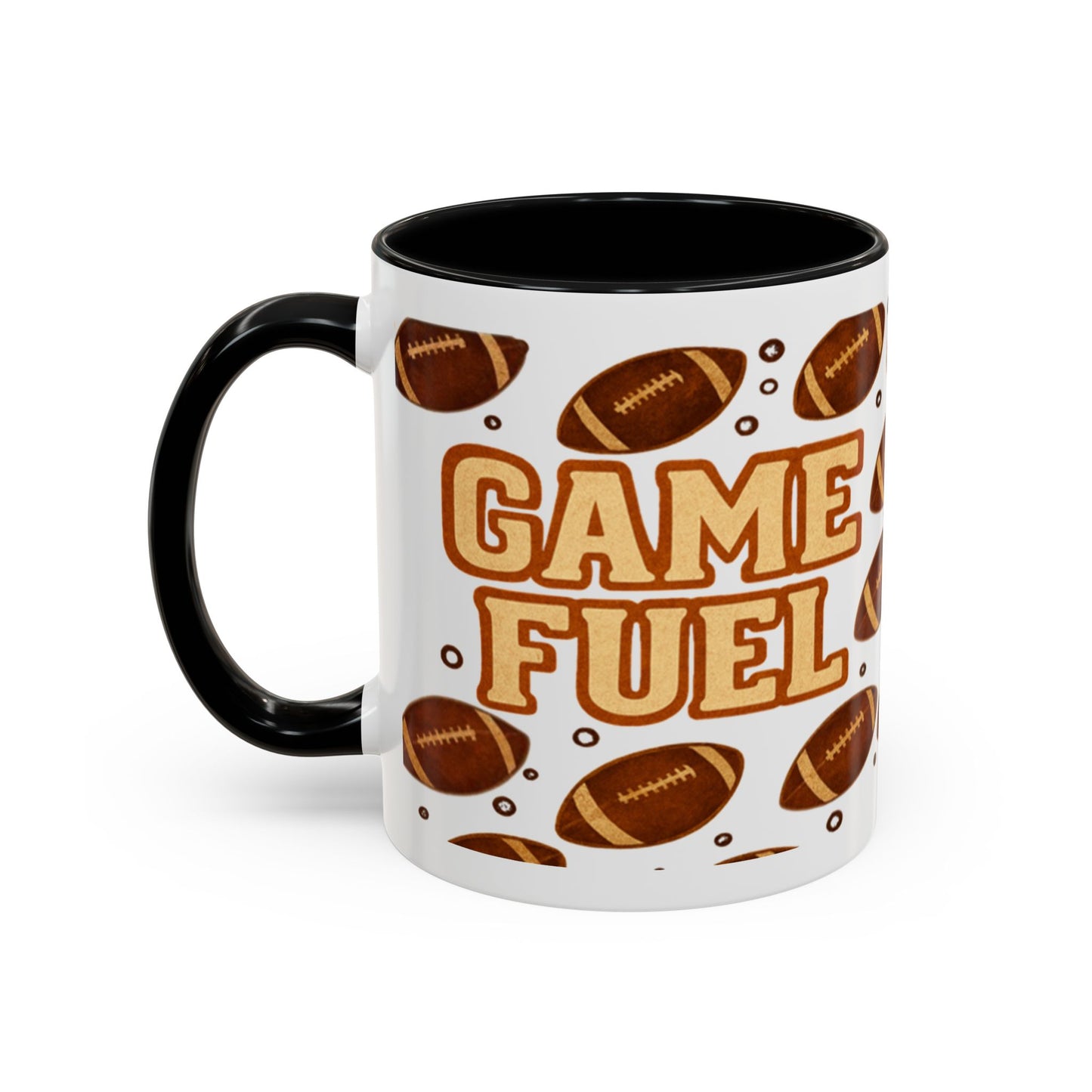 "Game Fuel" Mug | Ceramic Coffee Cup for Sports Lovers, Perfect Gift for Game Day, Tailgating, or Father's Day