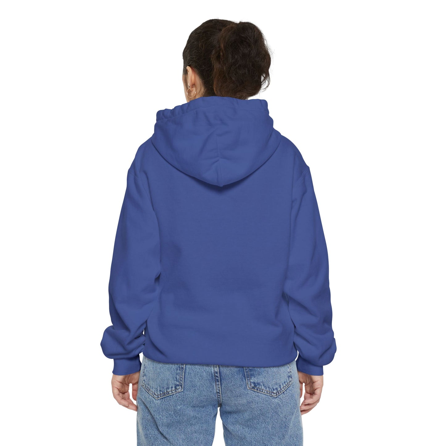 "Blessed" Unisex Garment-Dyed Hoodie | Cozy Gift for Spiritual Souls, Faith Sweatshirt, Everyday Comfort Wear
