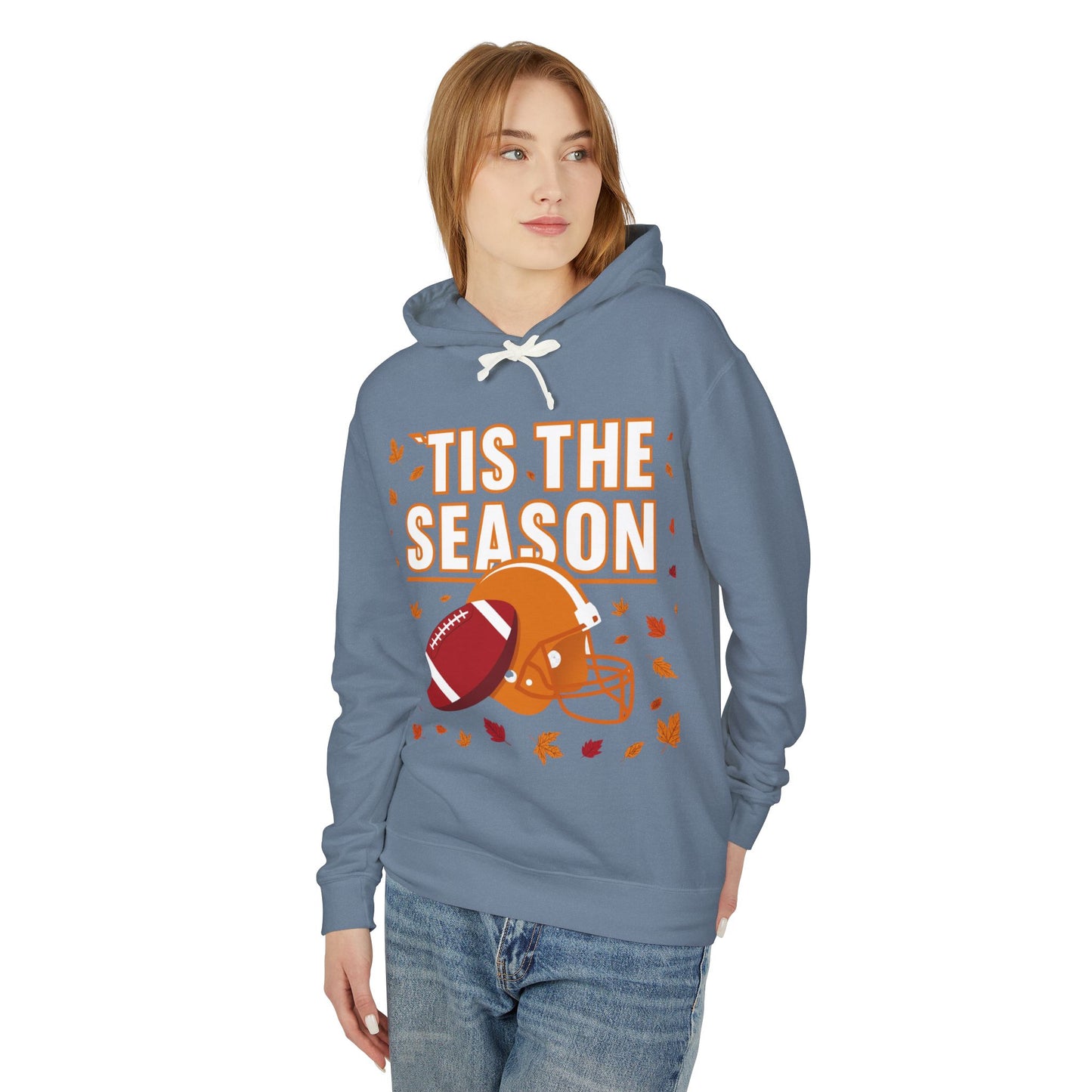 Tis The Season Apparel Fall Football Sweatshirt, Cozy Autumn Hoodie, Unisex Hooded Sweatshirt, Perfect for Game Day