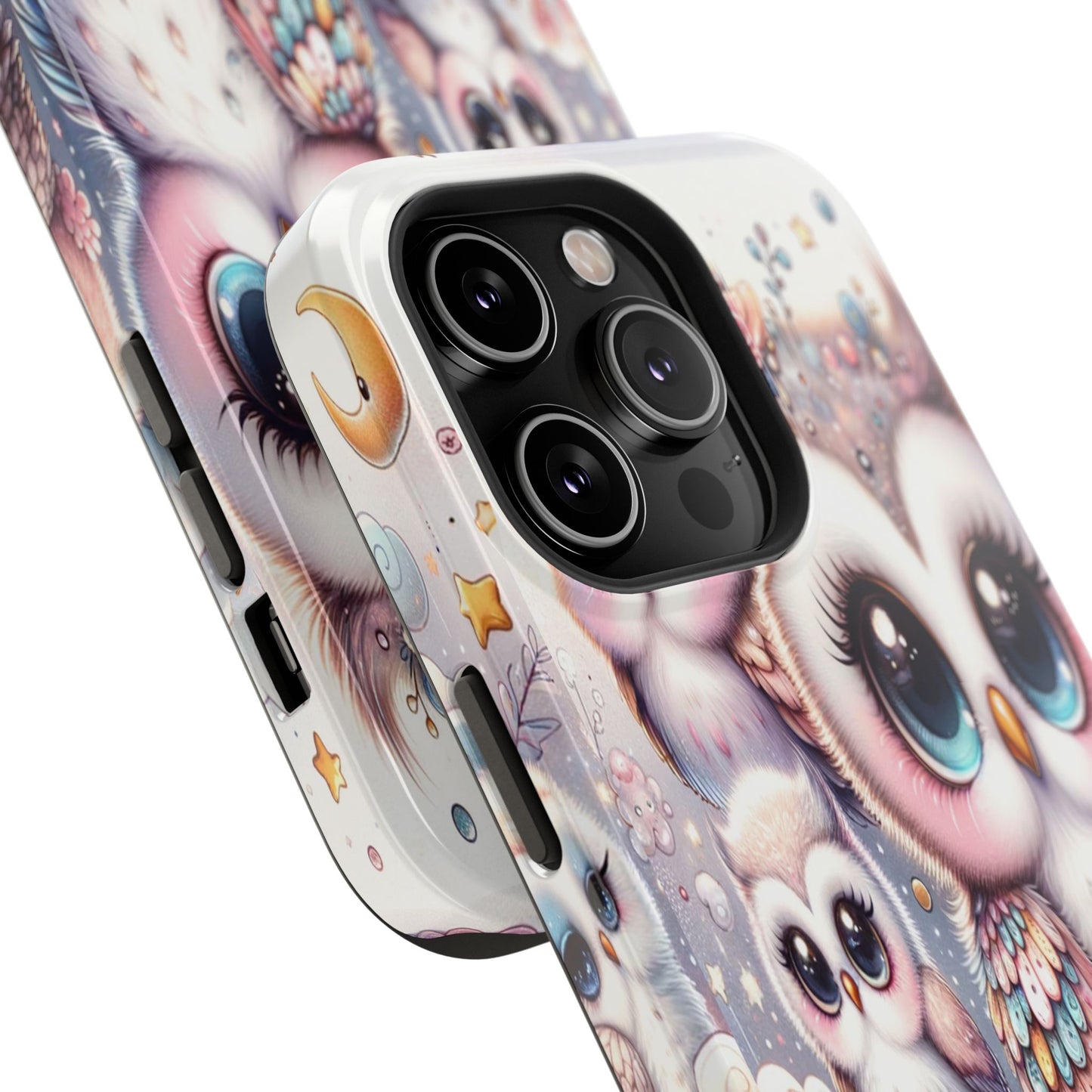 Cutesy Owl Impact-Resistant Phone Cases