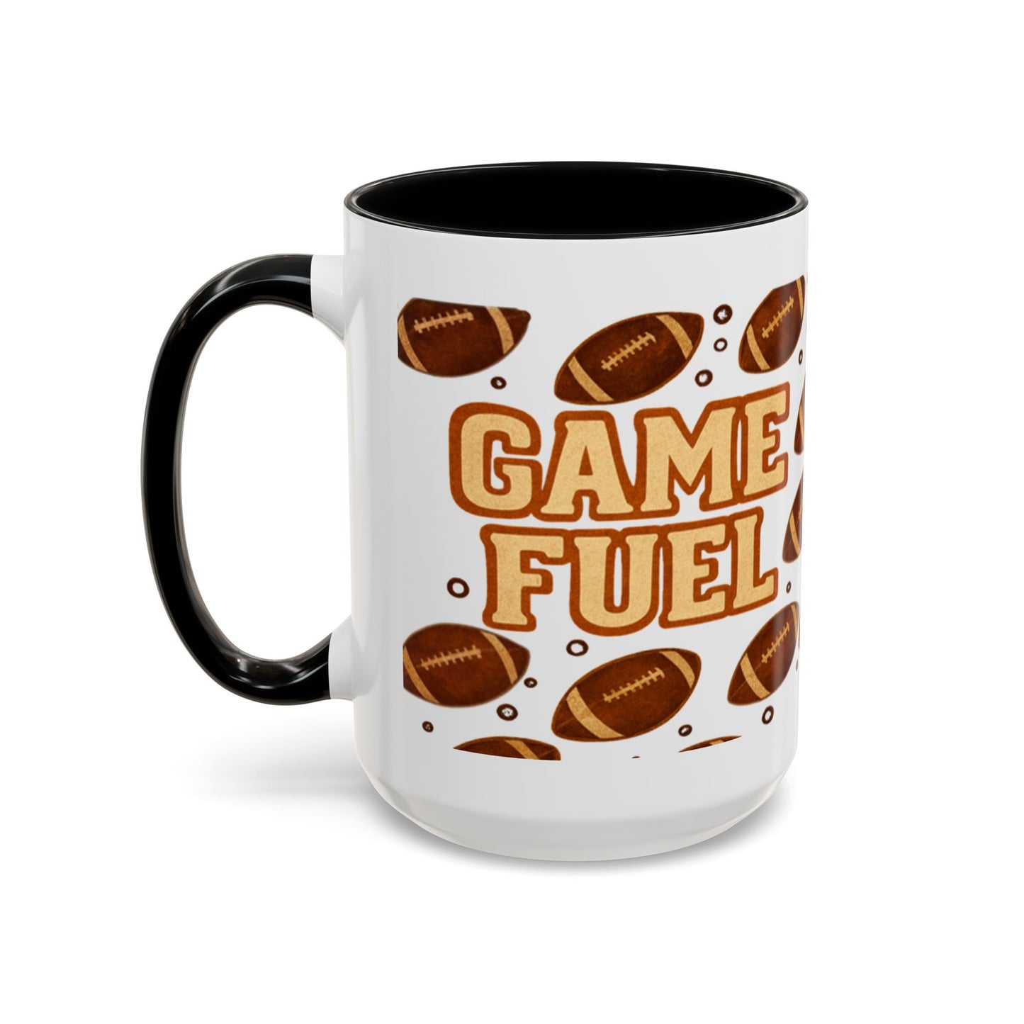 "Game Fuel" Mug | Ceramic Coffee Cup for Sports Lovers, Perfect Gift for Game Day, Tailgating, or Father's Day