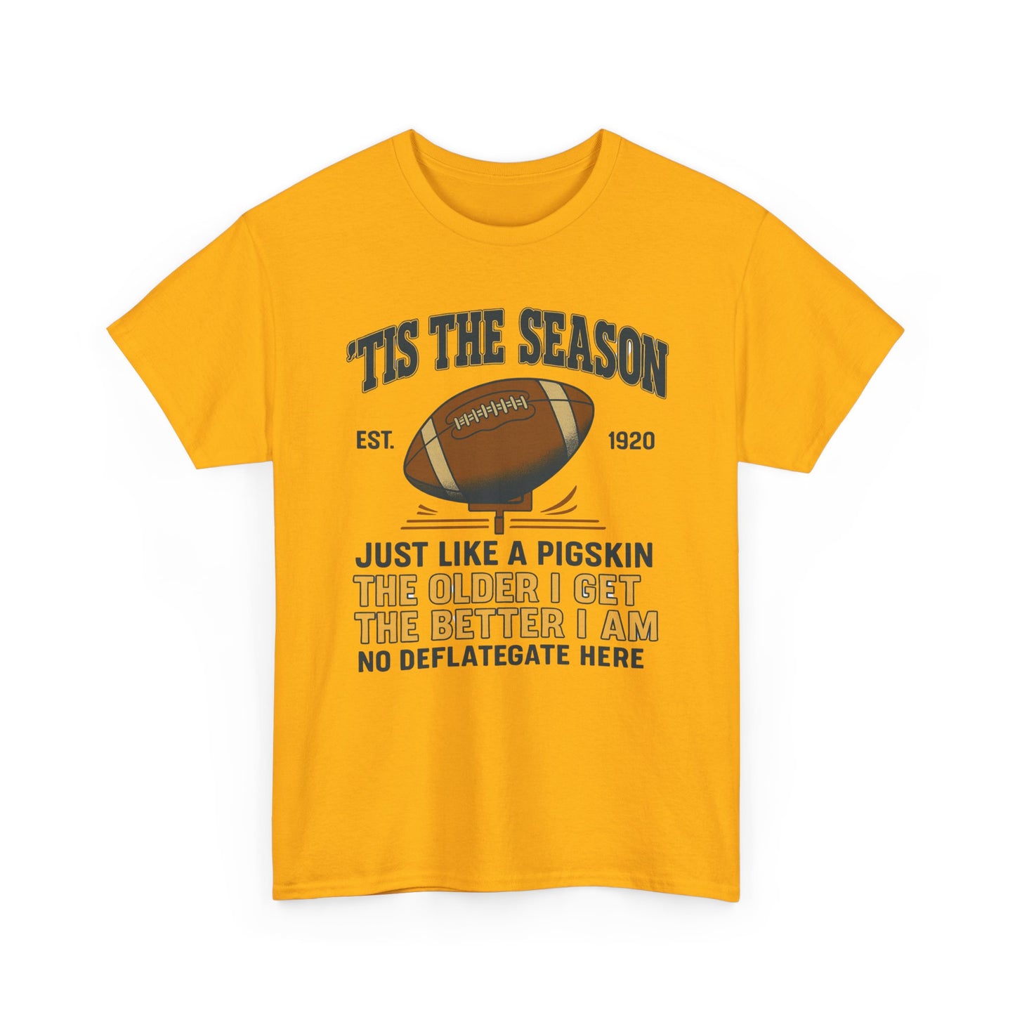 Football Season For The Ol' Man, Funny T-Shirt, Game Day Apparel, Gift for Football Fans, Sports Humor Shirt