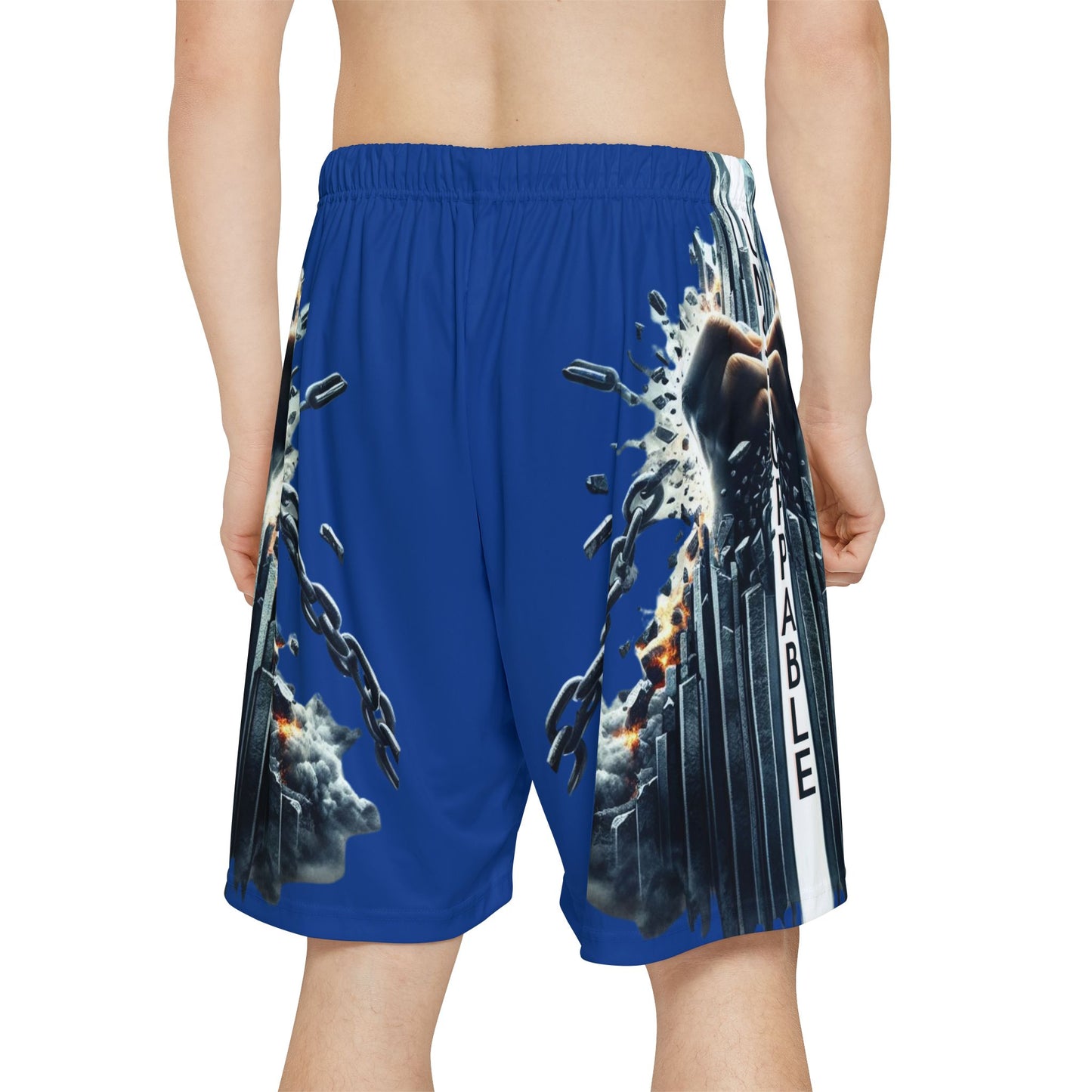 UNSTOPPABLE Men’s Sports Shorts - Dark Blue