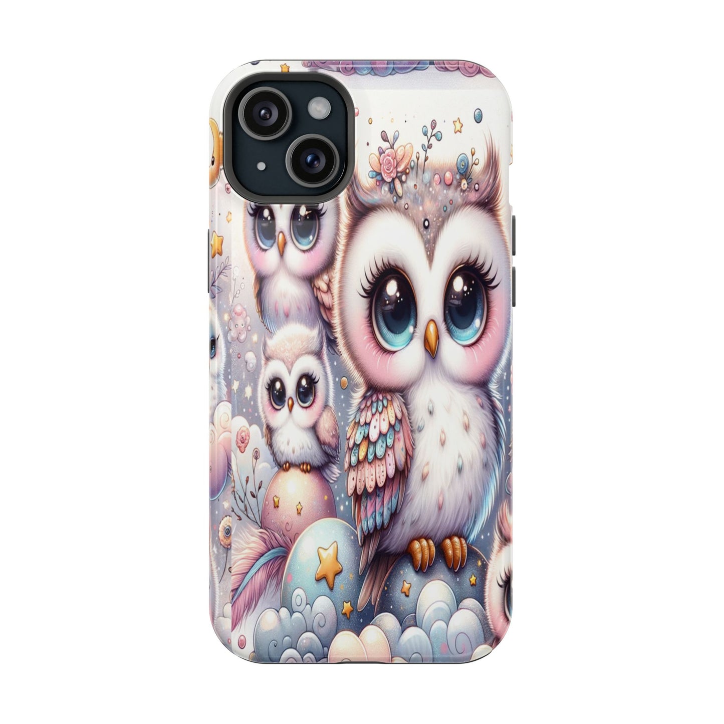 Cutesy Owl Impact-Resistant Phone Cases
