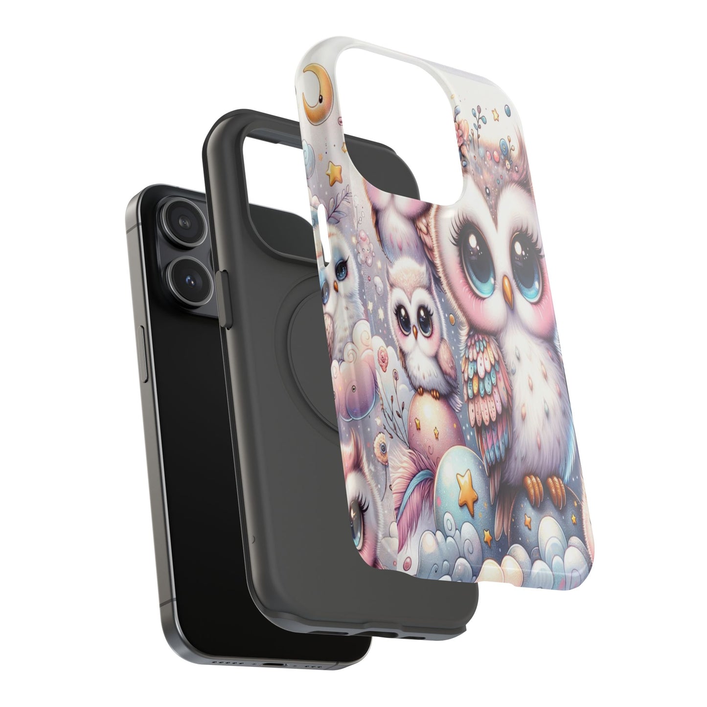 Cutesy Owl Impact-Resistant Phone Cases