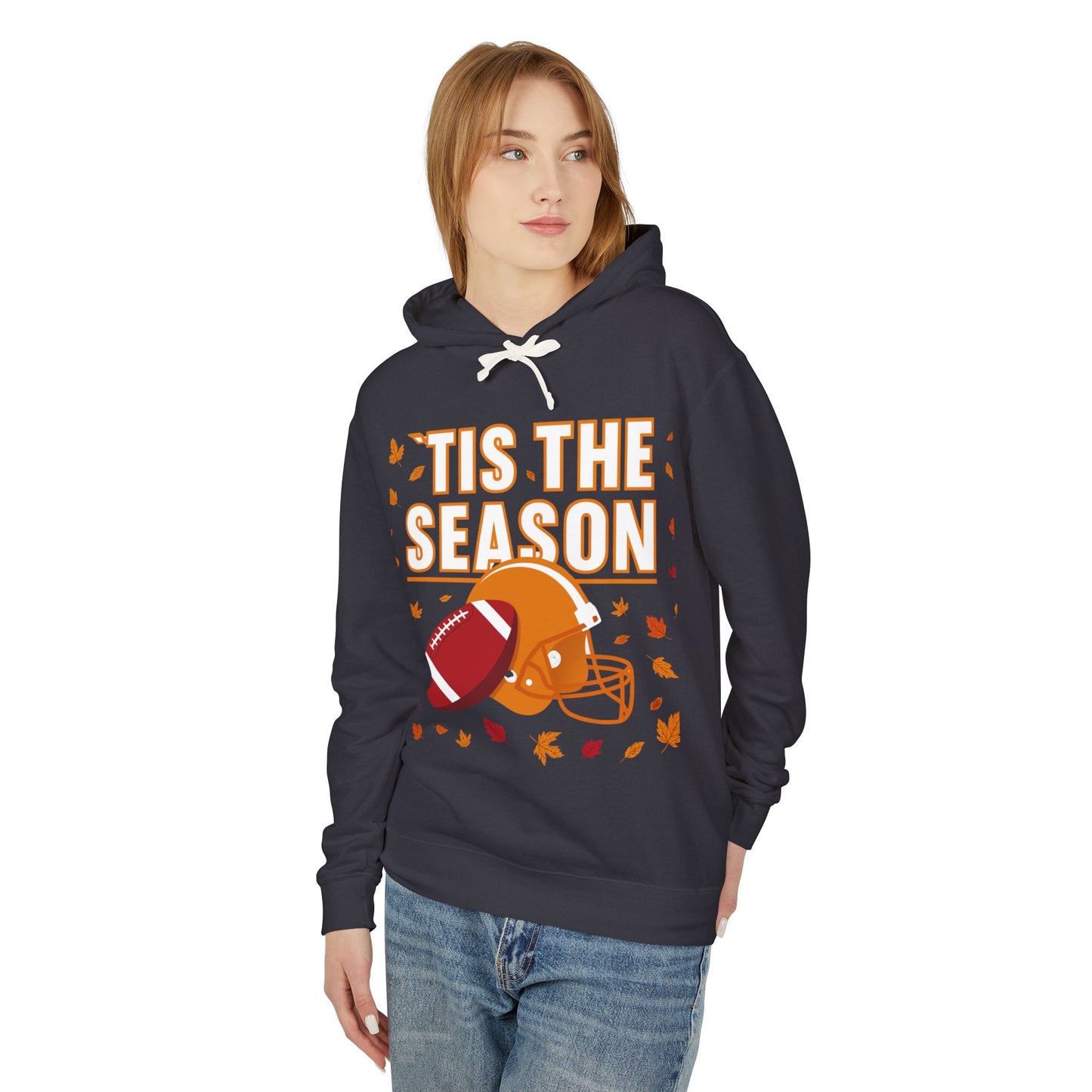 Tis The Season Apparel Fall Football Sweatshirt, Cozy Autumn Hoodie, Unisex Hooded Sweatshirt, Perfect for Game Day
