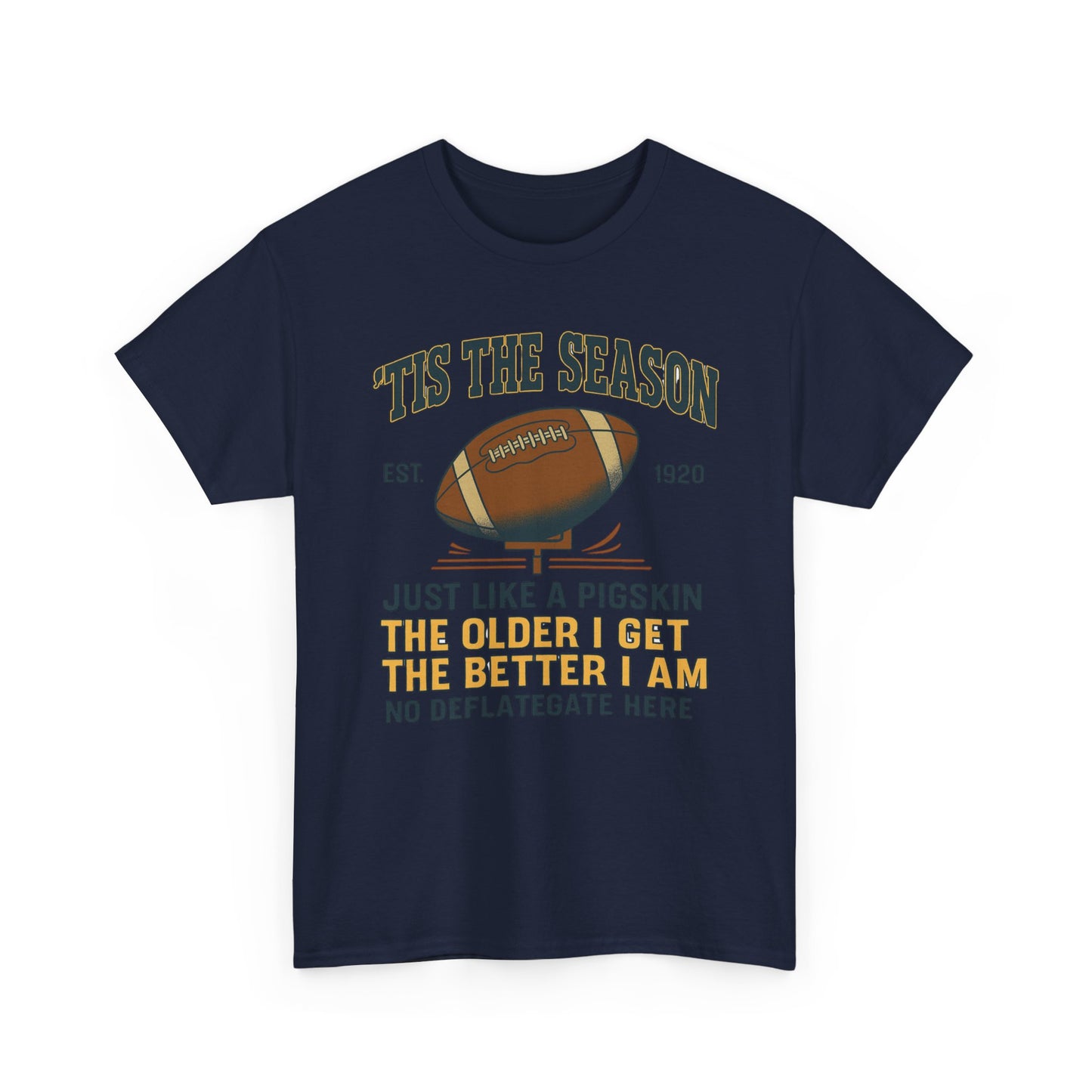 Football Season For The Ol' Man, Funny T-Shirt, Game Day Apparel, Gift for Football Fans, Sports Humor Shirt