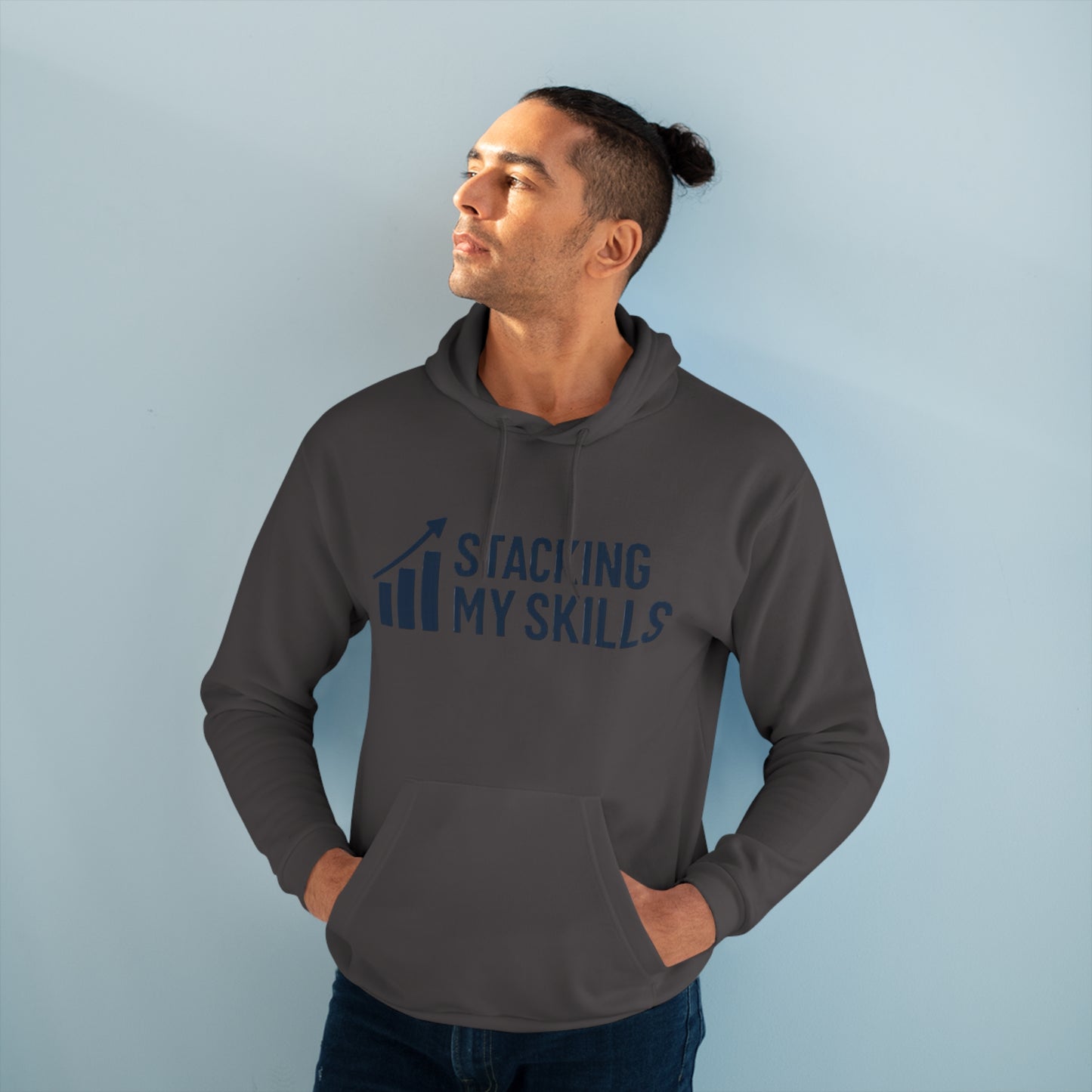 "Stacking My Skills" and "Crush It" Pullover Hoodie