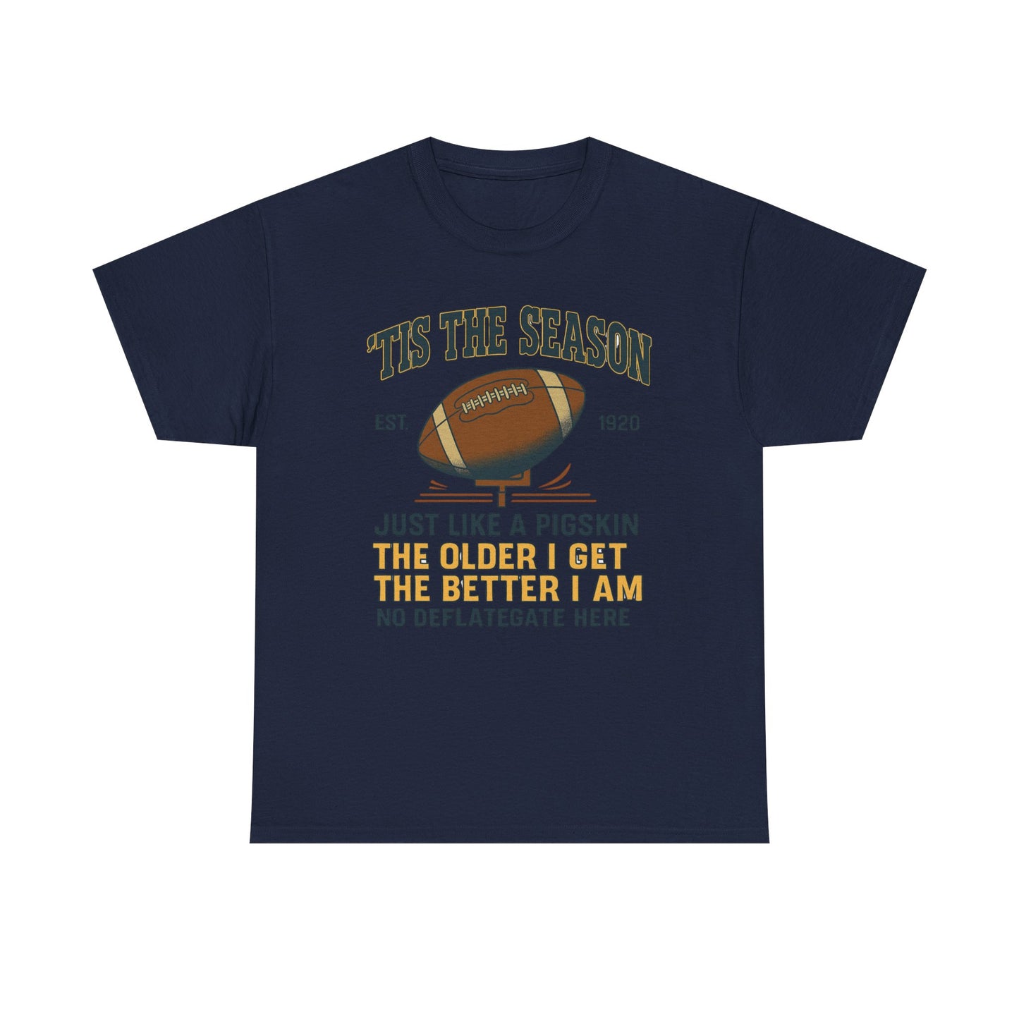 Football Season For The Ol' Man, Funny T-Shirt, Game Day Apparel, Gift for Football Fans, Sports Humor Shirt