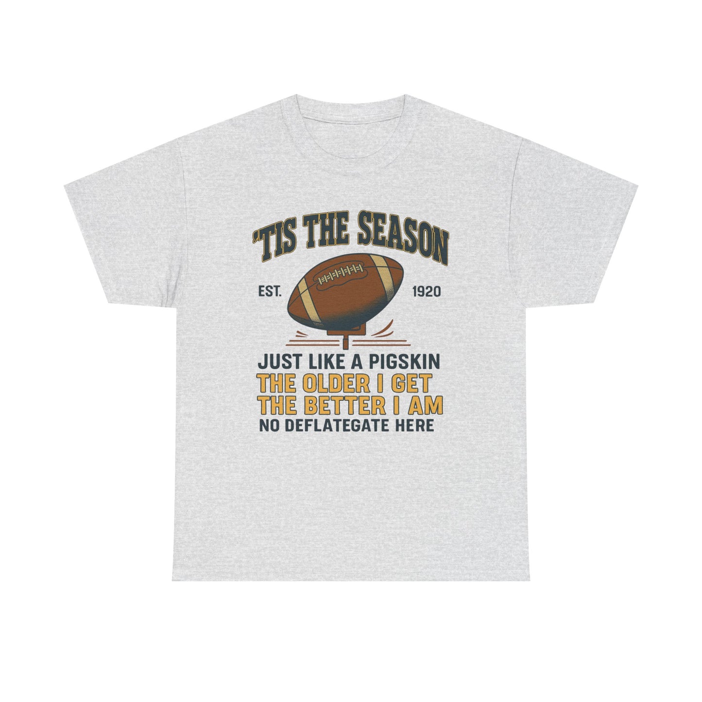 Football Season For The Ol' Man, Funny T-Shirt, Game Day Apparel, Gift for Football Fans, Sports Humor Shirt