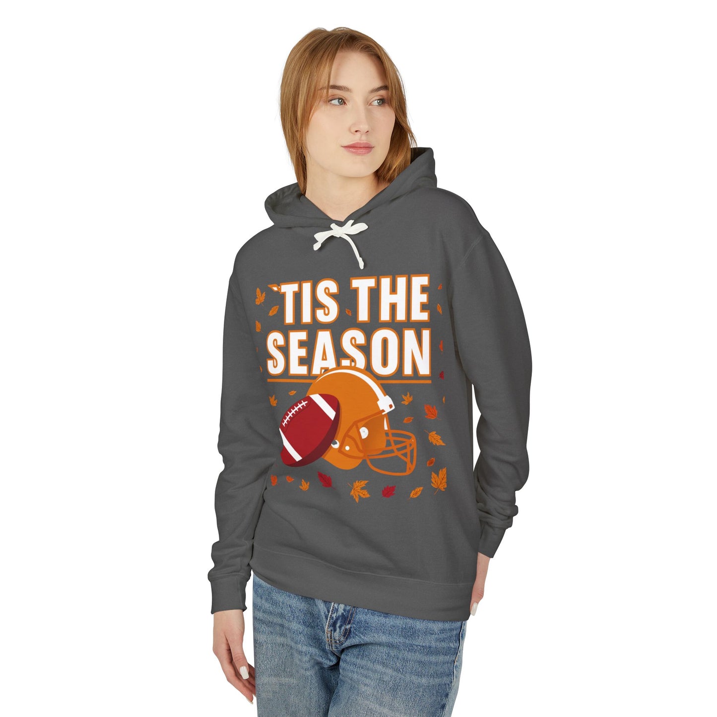 Tis The Season Apparel Fall Football Sweatshirt, Cozy Autumn Hoodie, Unisex Hooded Sweatshirt, Perfect for Game Day