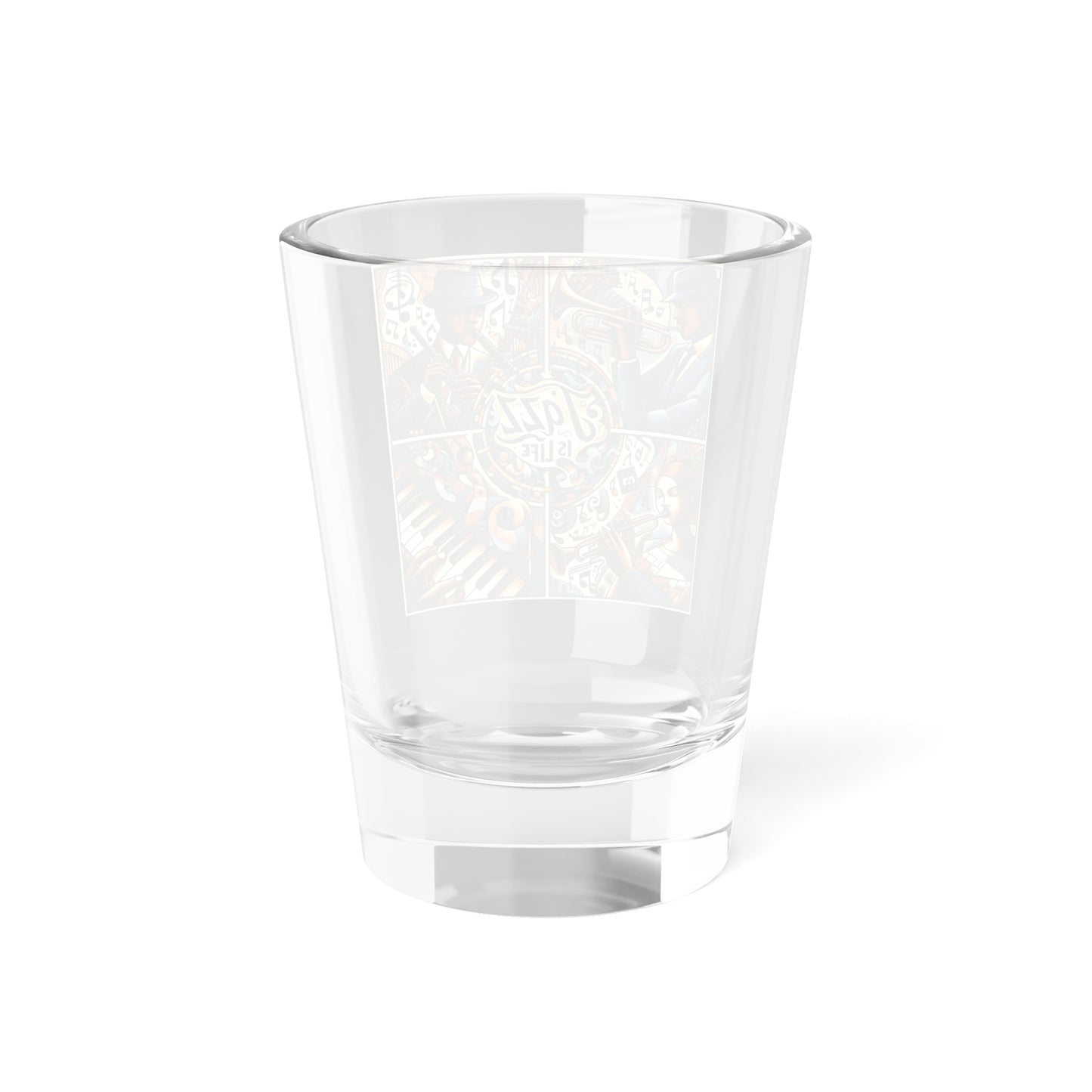 Jazz Is Life Shot Glass, 1.5oz