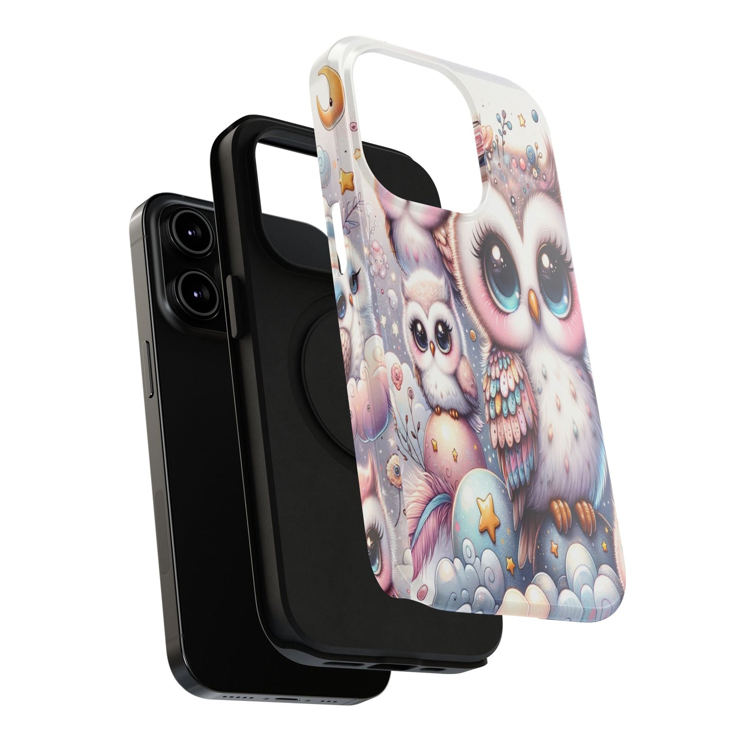 Cutesy Owl Impact-Resistant Phone Cases