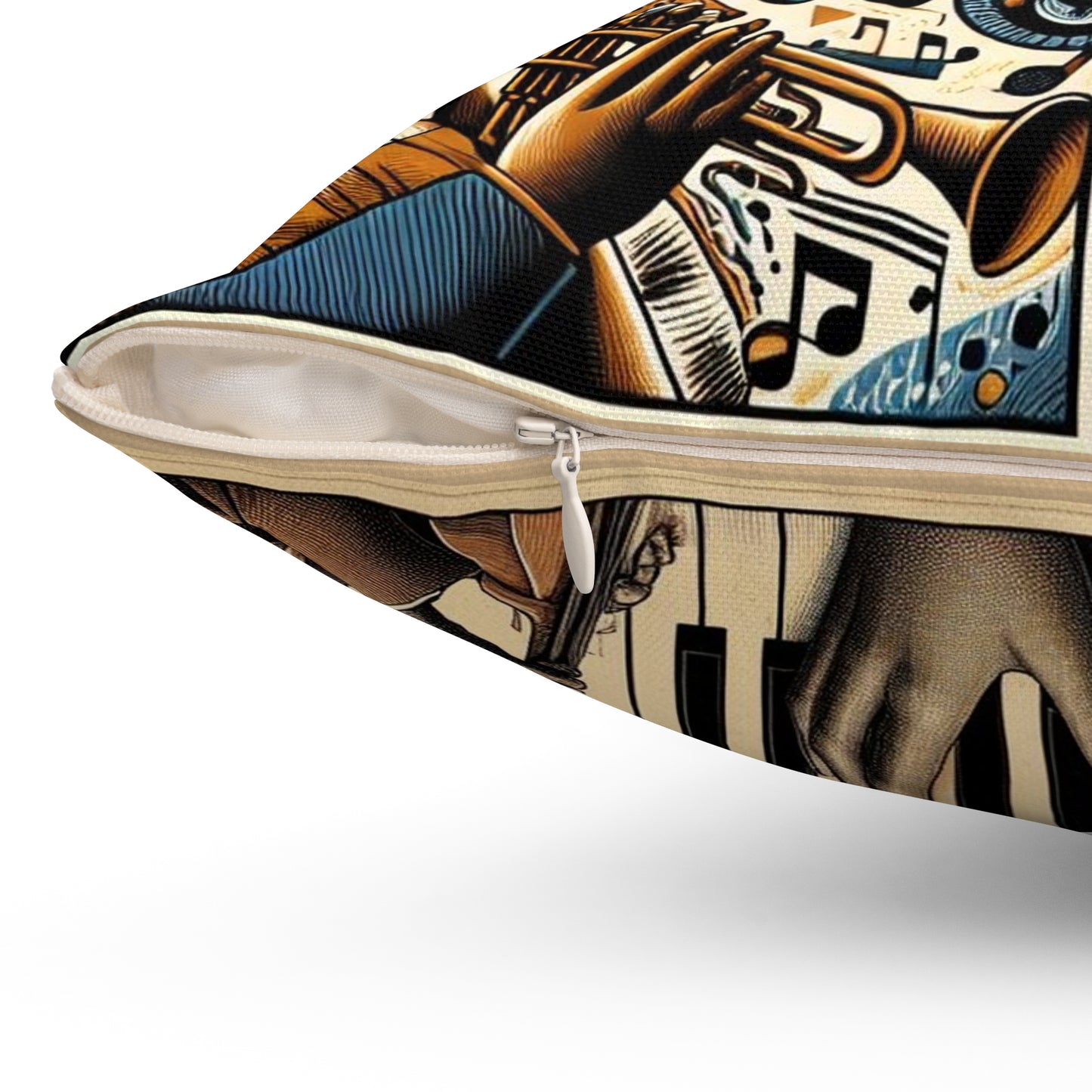 Jazz Is Life - 2 Sided - Reversible Pillow