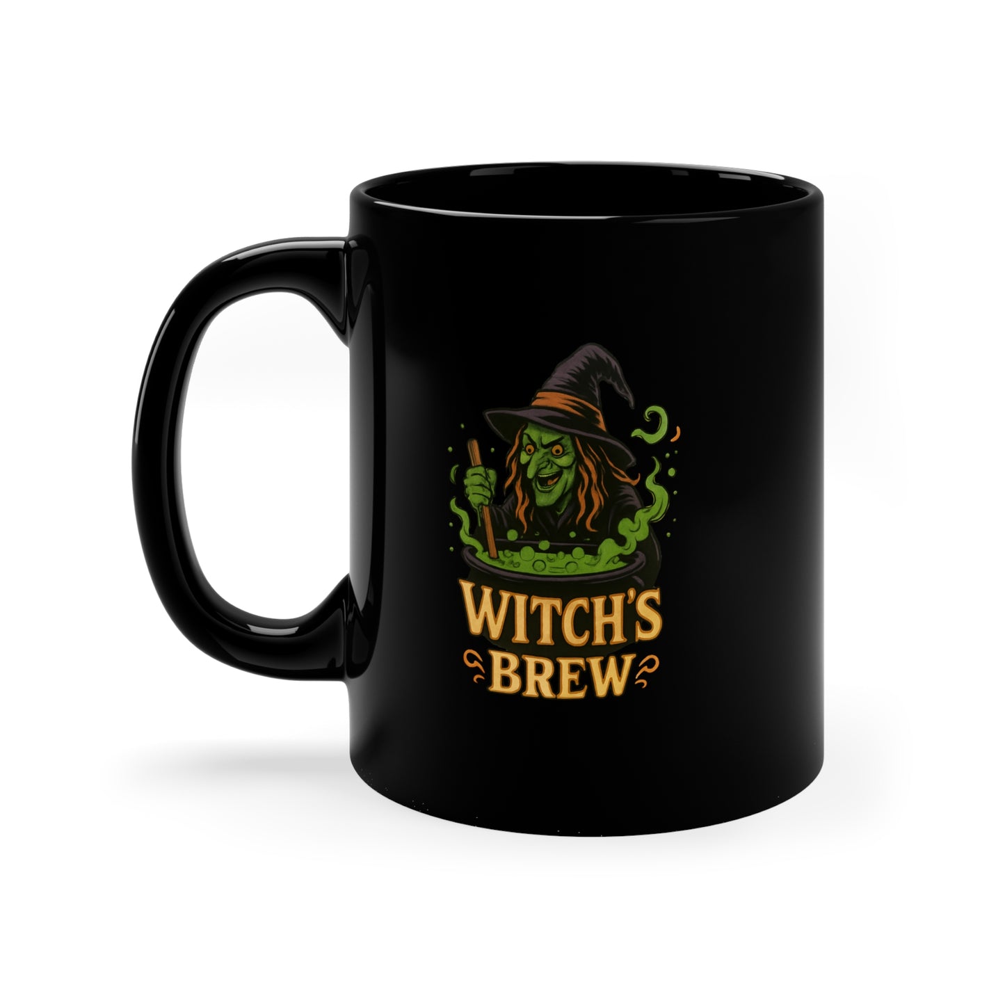 Witch's Brew, Tis the Season Black Mug