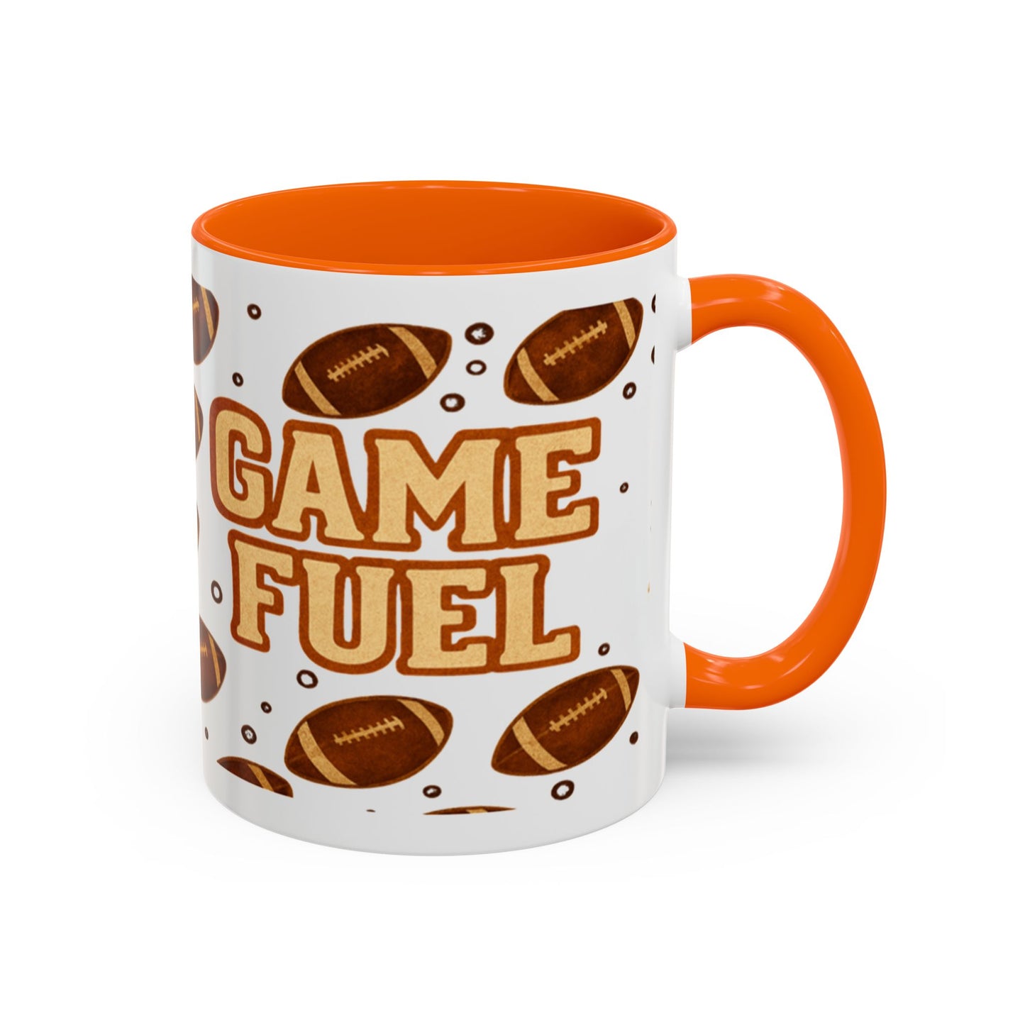 "Game Fuel" Mug | Ceramic Coffee Cup for Sports Lovers, Perfect Gift for Game Day, Tailgating, or Father's Day