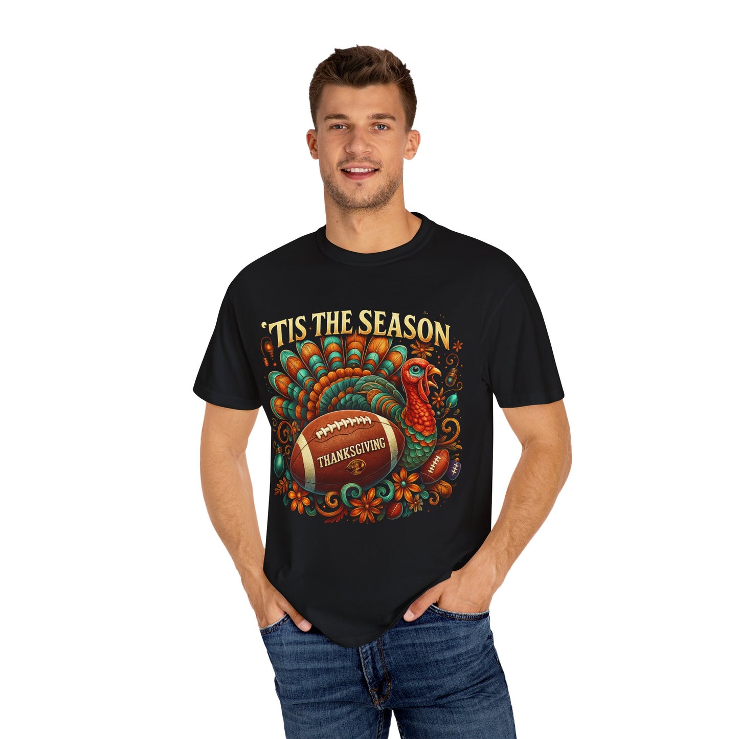 Tis The Season Unisex Garment-Dyed T-shirt