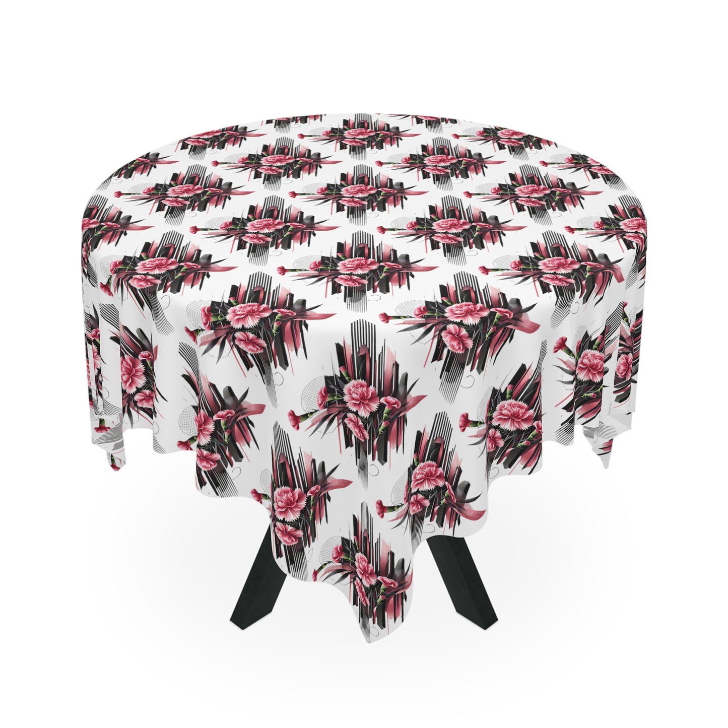 Pink Carnations Tablecloth