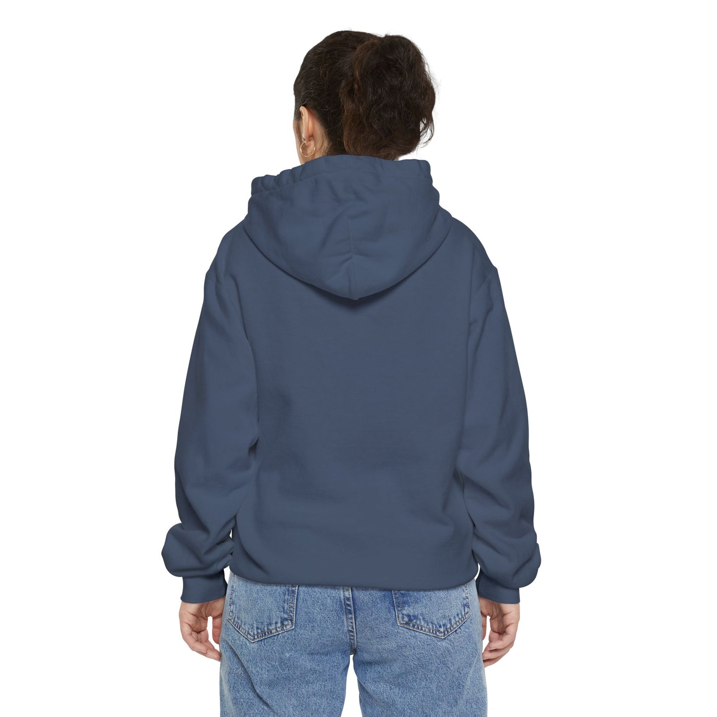 "Blessed" Unisex Garment-Dyed Hoodie | Cozy Gift for Spiritual Souls, Faith Sweatshirt, Everyday Comfort Wear