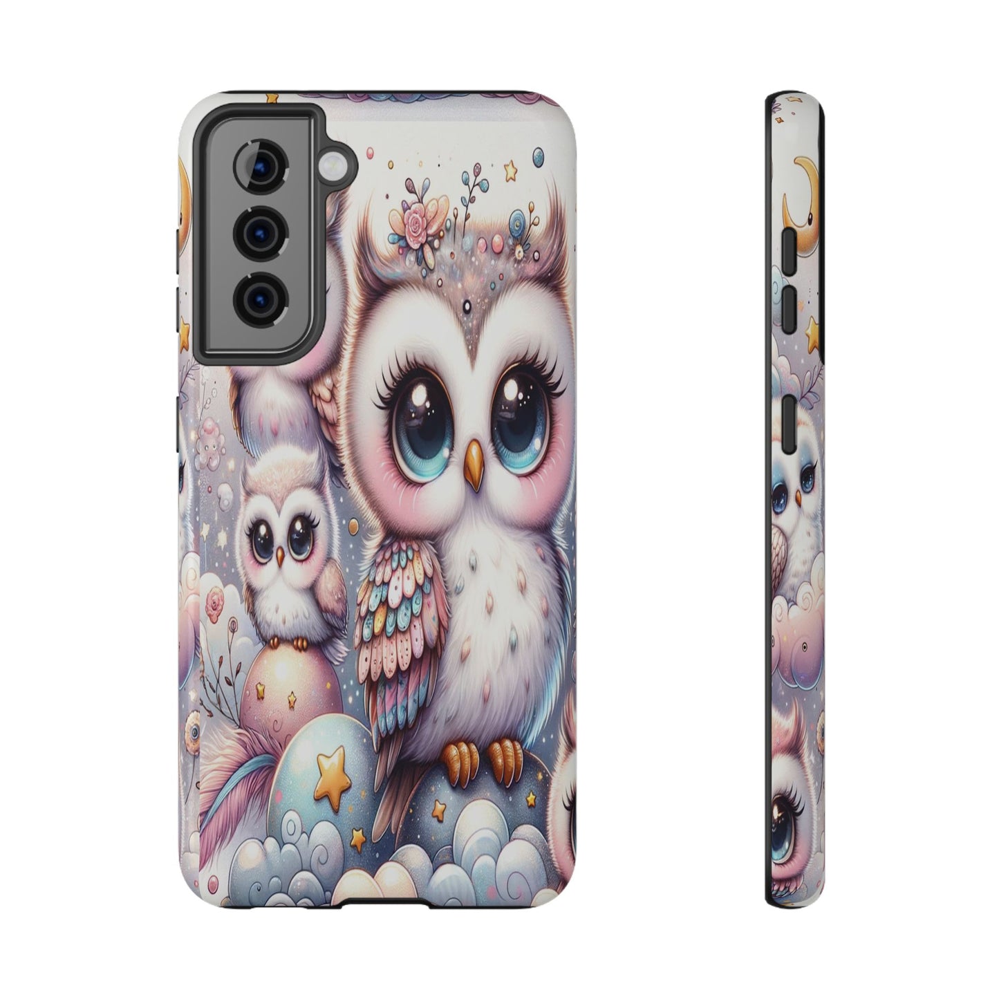 Cutesy Owl Impact-Resistant Phone Cases