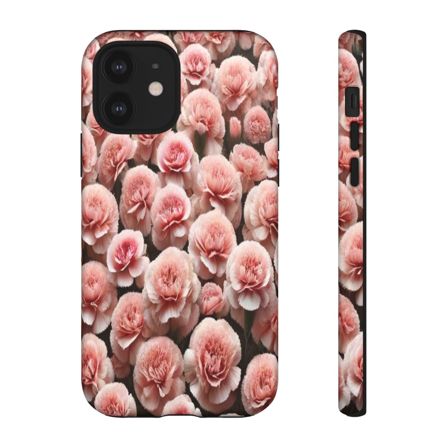 Pink Carnations - Durable Tough Phone Cases