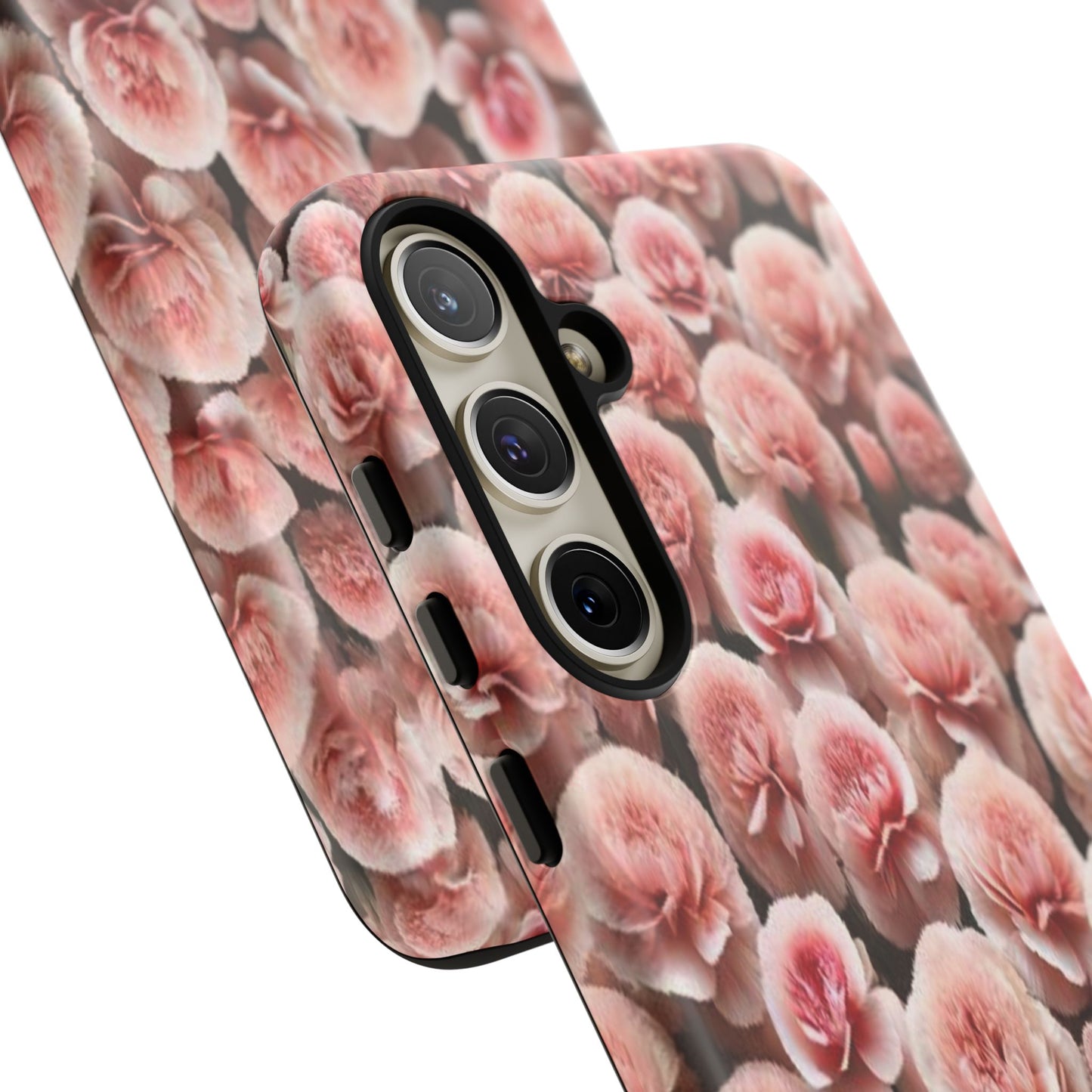 Pink Carnations - Durable Tough Phone Cases