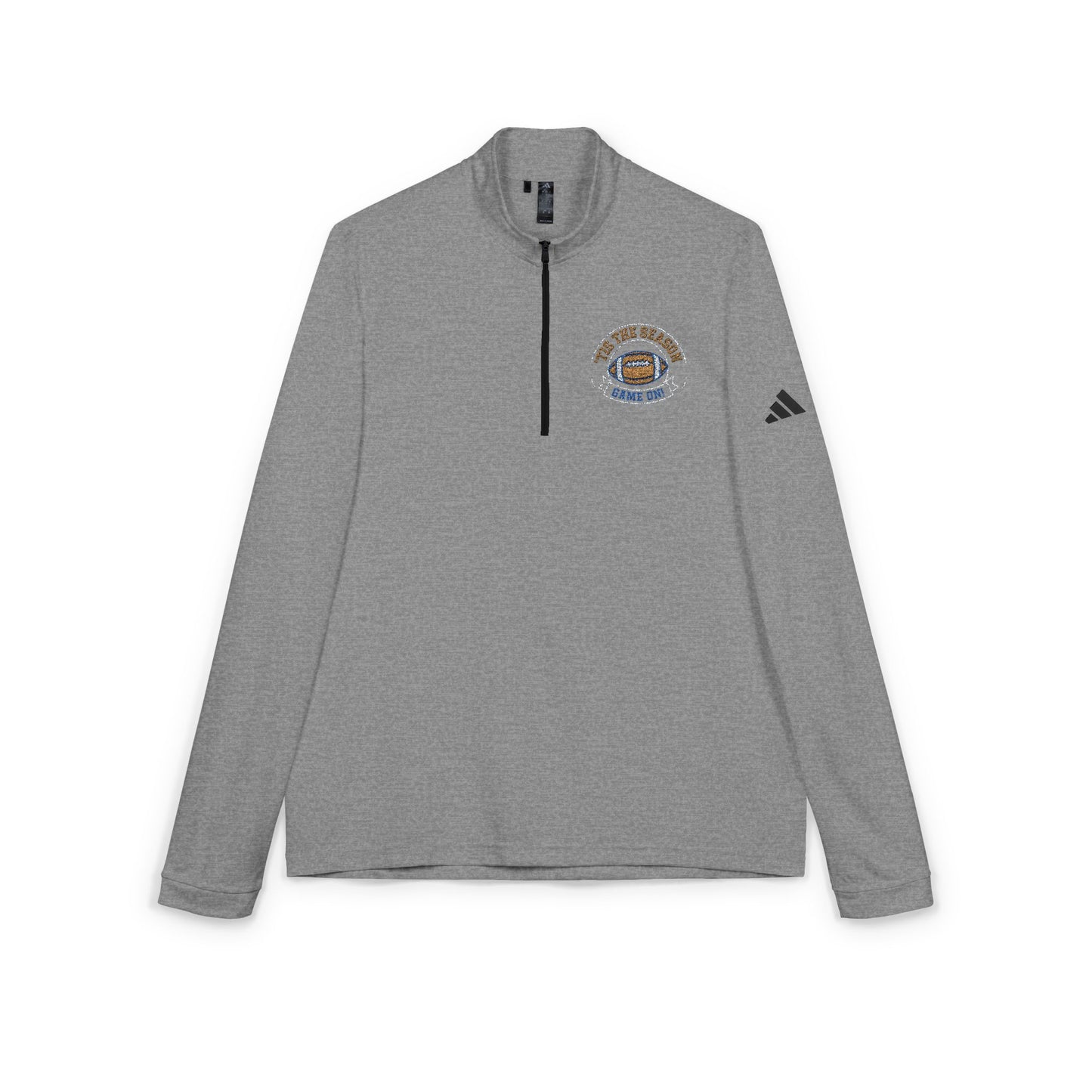 adidas® 'Tis The Season-Game On, Quarter-Zip Pullover (Embroidery)