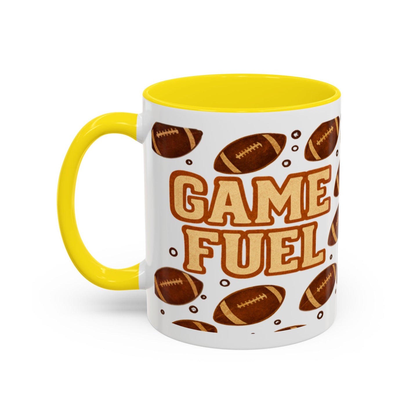 "Game Fuel" Mug | Ceramic Coffee Cup for Sports Lovers, Perfect Gift for Game Day, Tailgating, or Father's Day