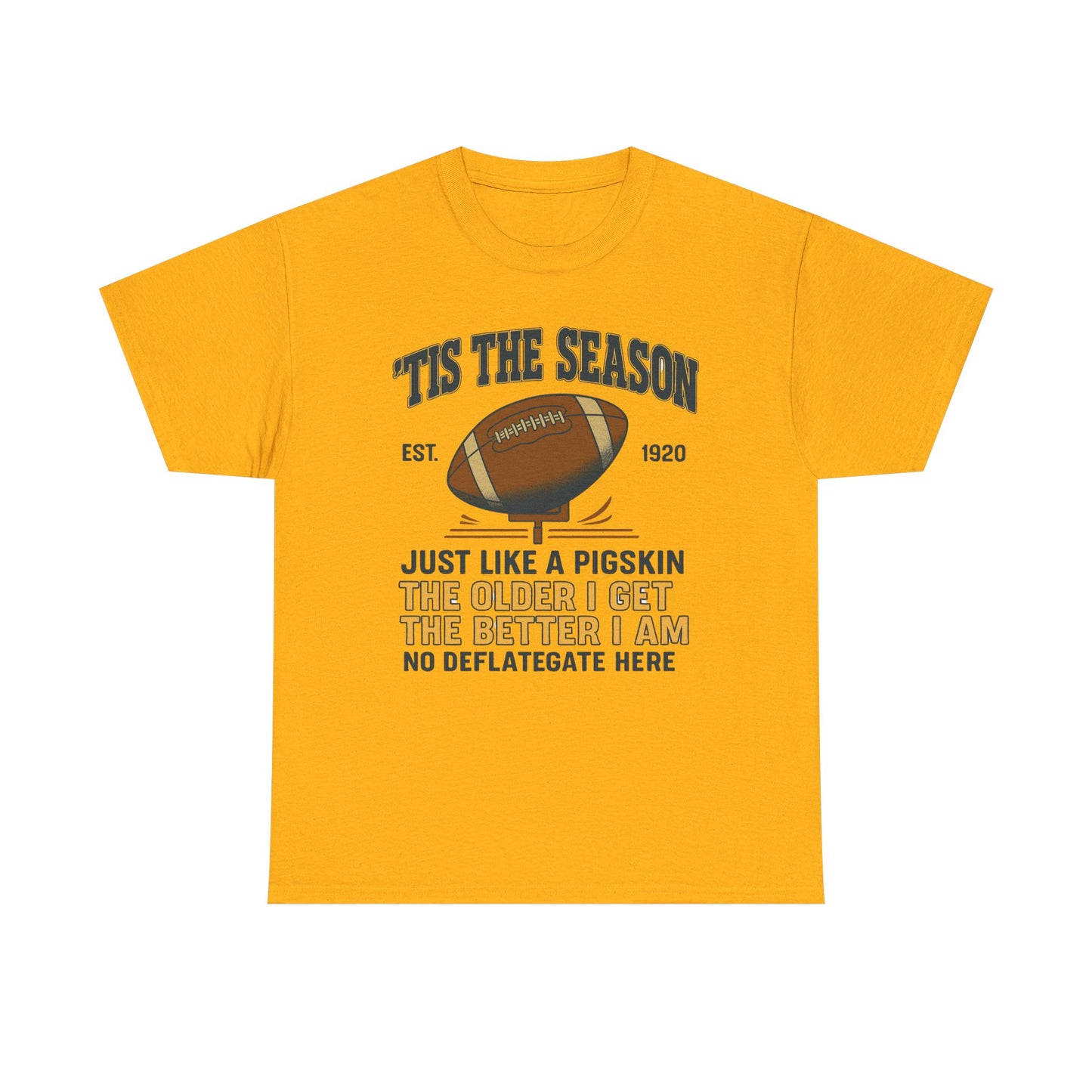 Football Season For The Ol' Man, Funny T-Shirt, Game Day Apparel, Gift for Football Fans, Sports Humor Shirt