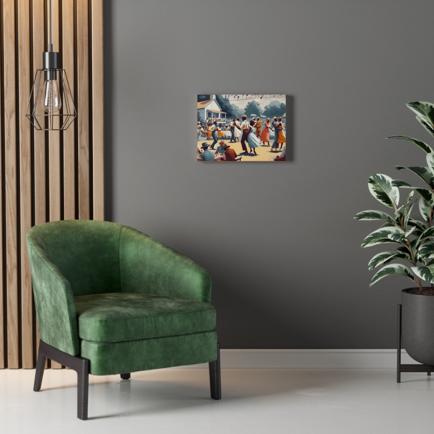 1, 2, Step - Wall Art on Stretched Canvas