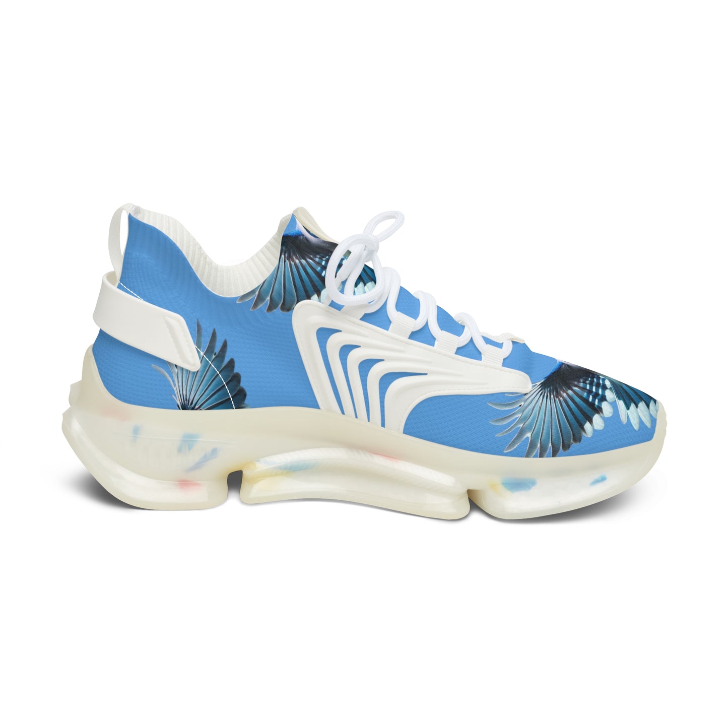 Bluejay in Flight - Women's Mesh Sneakers