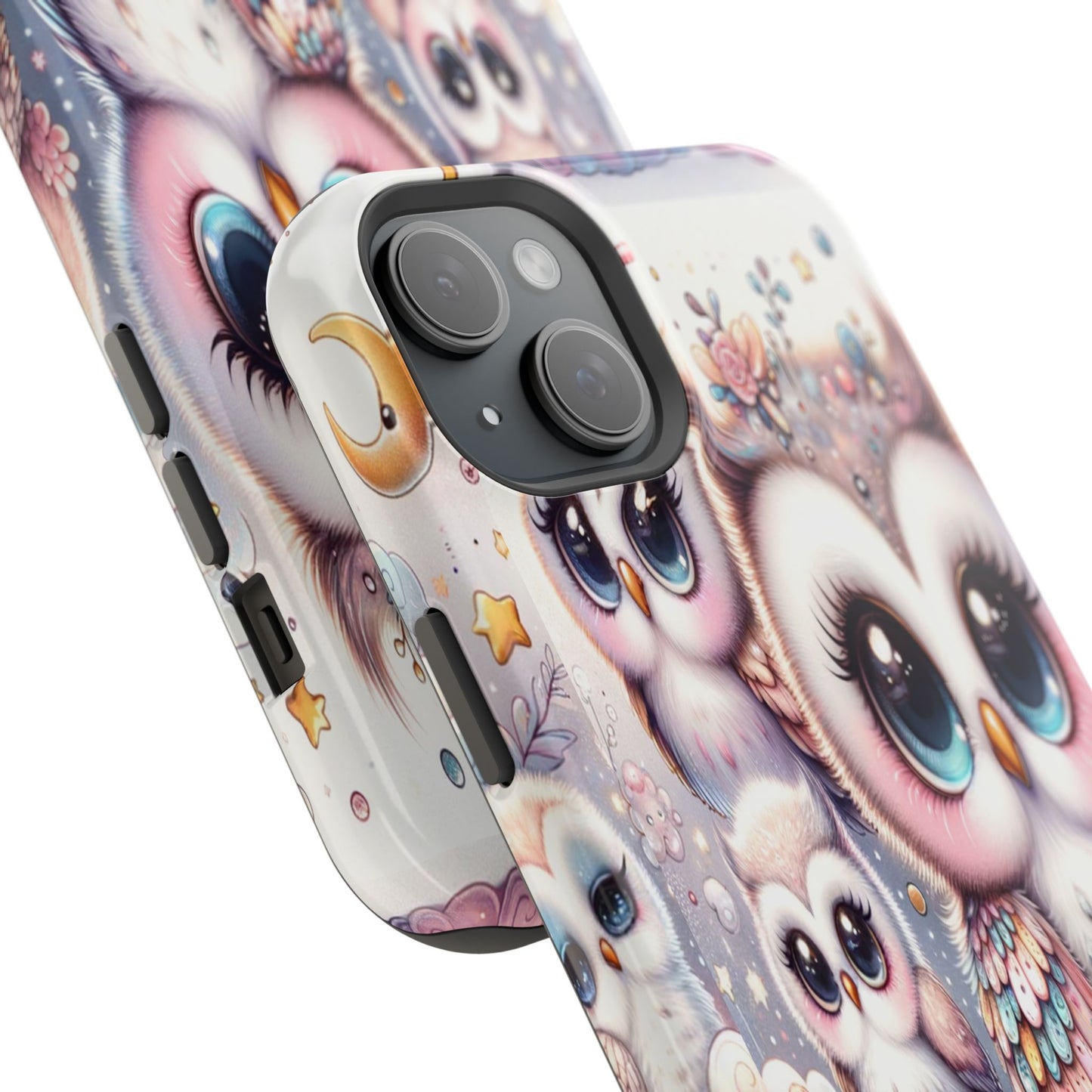 Cutesy Owl Impact-Resistant Phone Cases