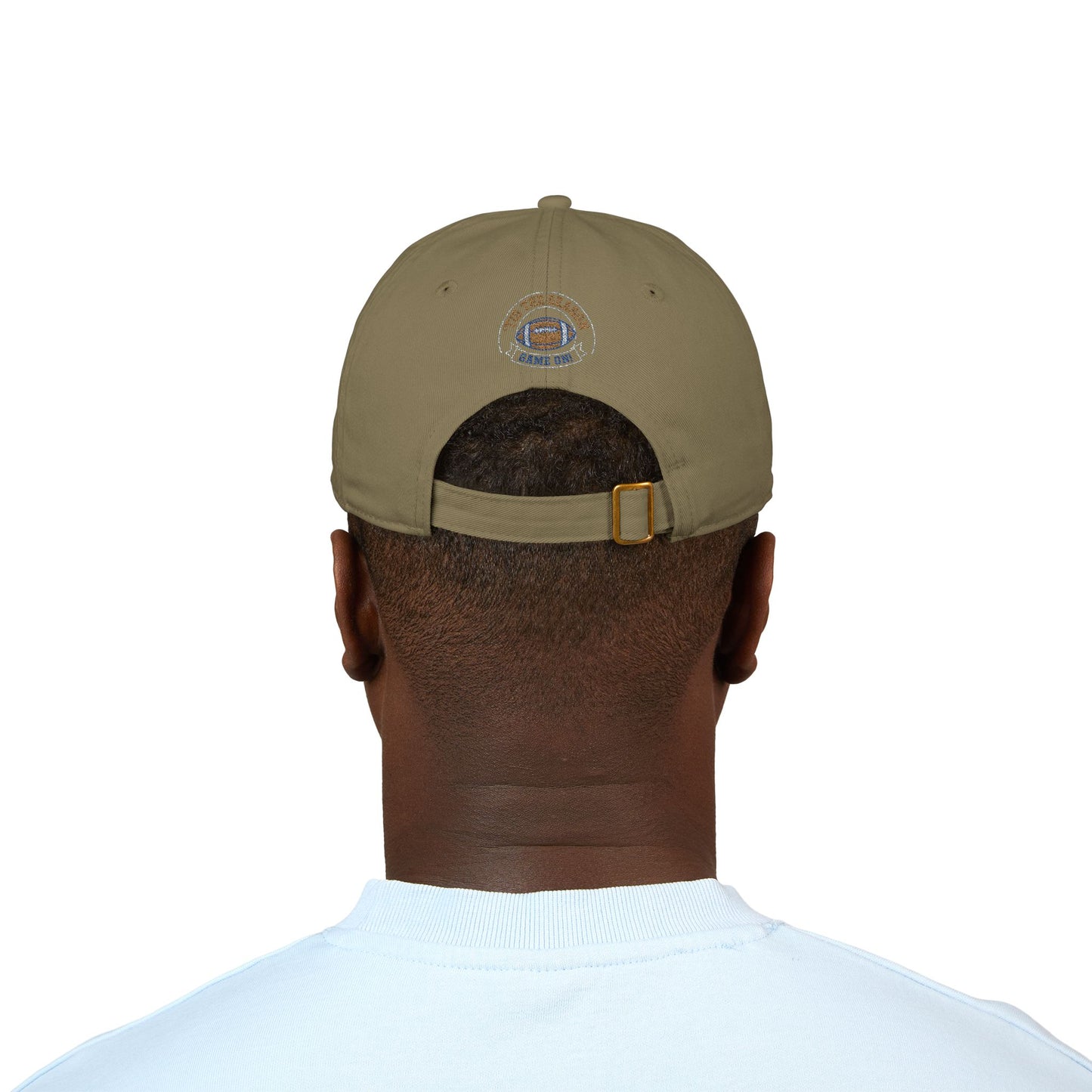 'TIS THE SEASON - GAME ON" Organic Embroidered Cap - Perfect for Sports Fans, Casual Outings, Gifts, Summer Wear, and Outdoor Adventures