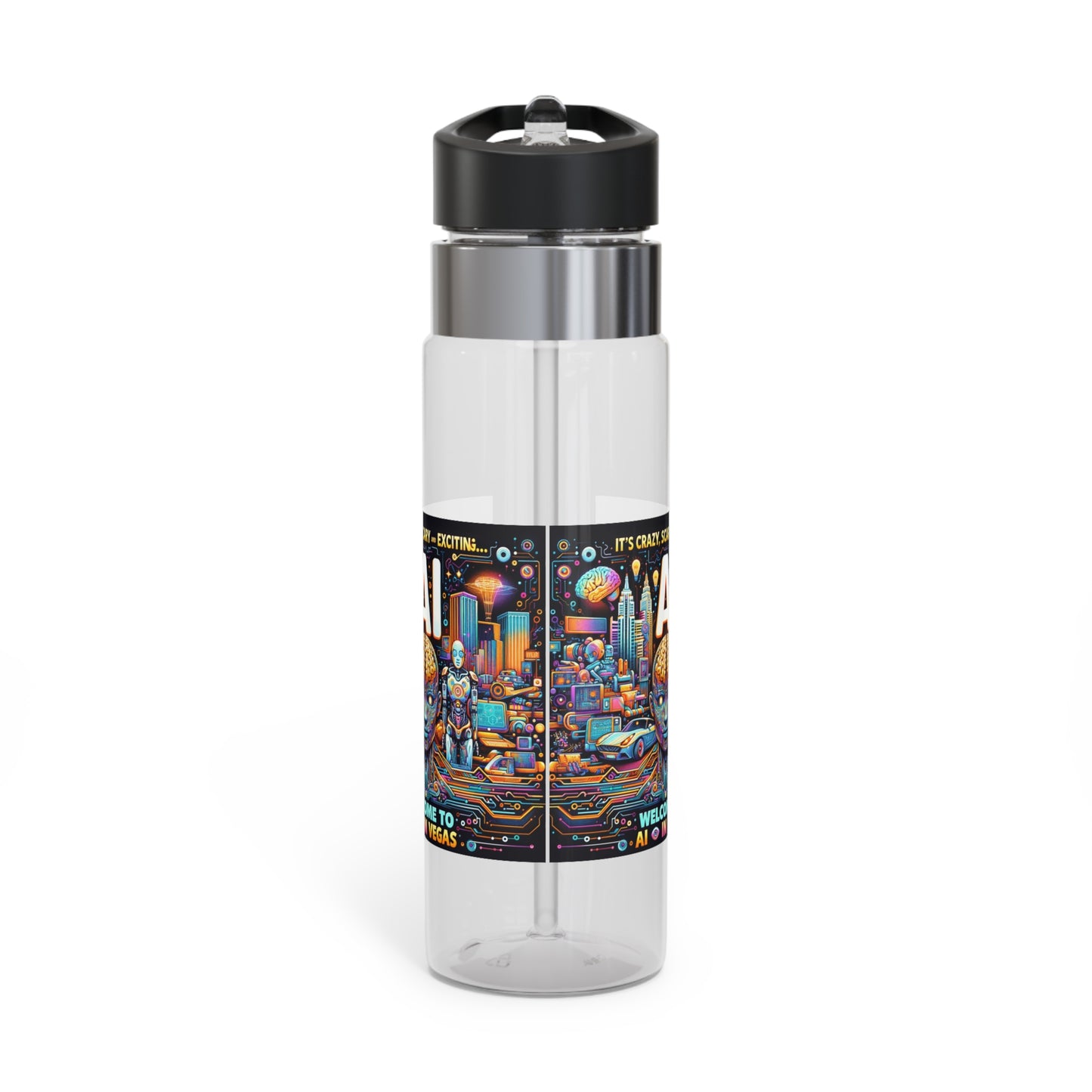 AI In Vegas 20oz Sport Bottle