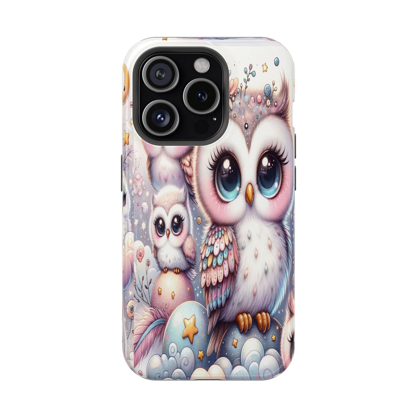 Cutesy Owl Impact-Resistant Phone Cases