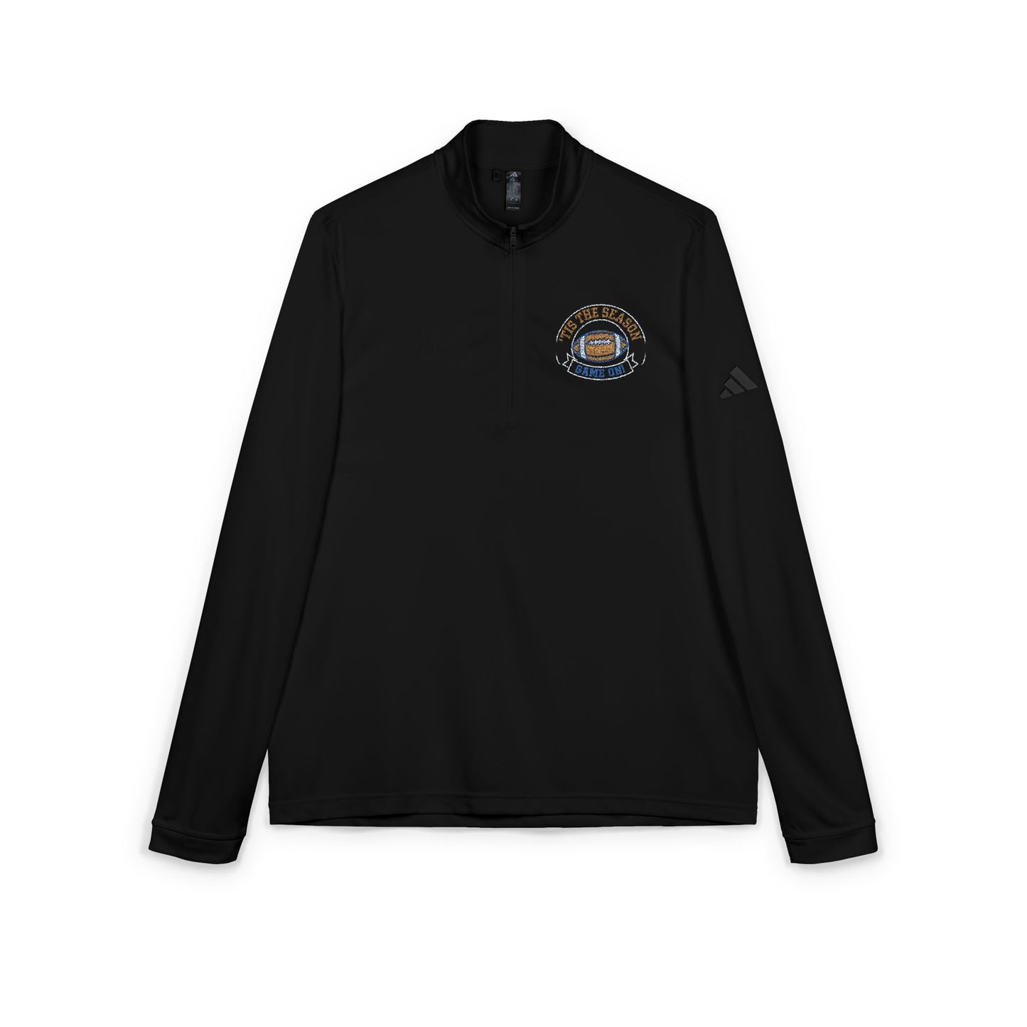 adidas® 'Tis The Season-Game On, Quarter-Zip Pullover (Embroidery)