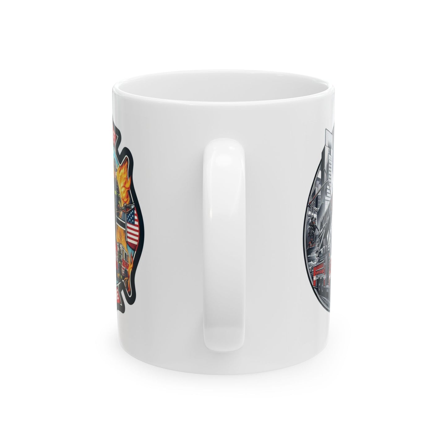Courage Under Fire - Hook and Ladder - 11oz Ceramic Mug