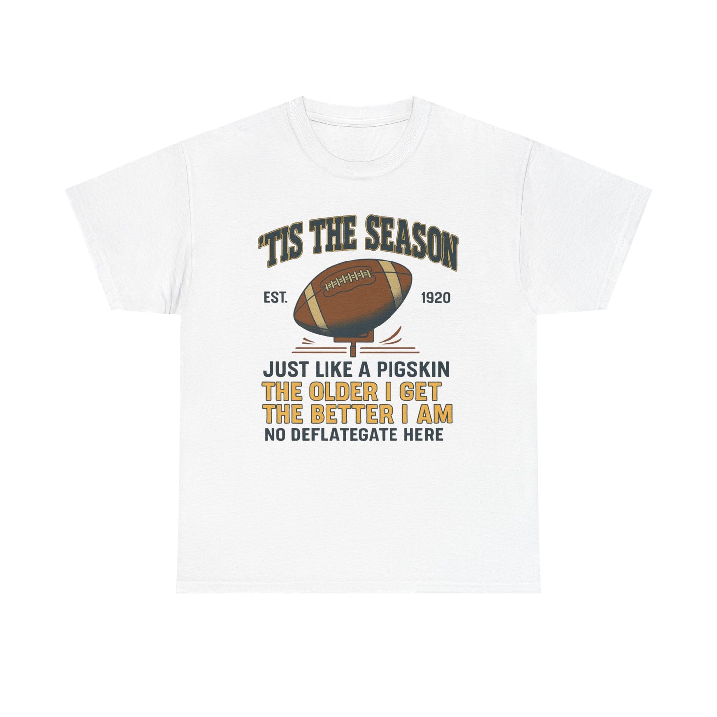 Football Season For The Ol' Man, Funny T-Shirt, Game Day Apparel, Gift for Football Fans, Sports Humor Shirt