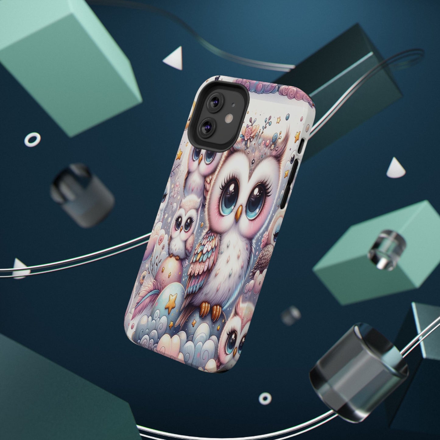 Cutesy Owl Impact-Resistant Phone Cases