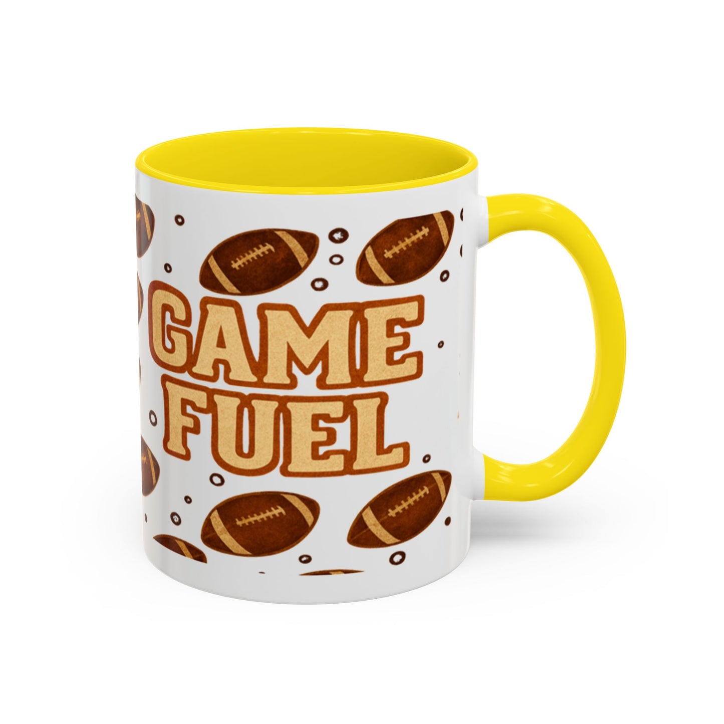 "Game Fuel" Mug | Ceramic Coffee Cup for Sports Lovers, Perfect Gift for Game Day, Tailgating, or Father's Day