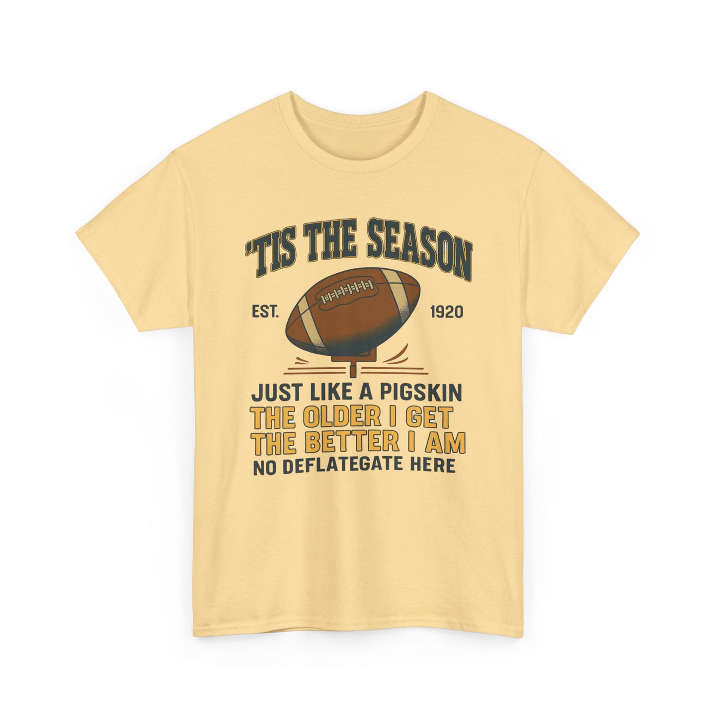 Football Season For The Ol' Man, Funny T-Shirt, Game Day Apparel, Gift for Football Fans, Sports Humor Shirt