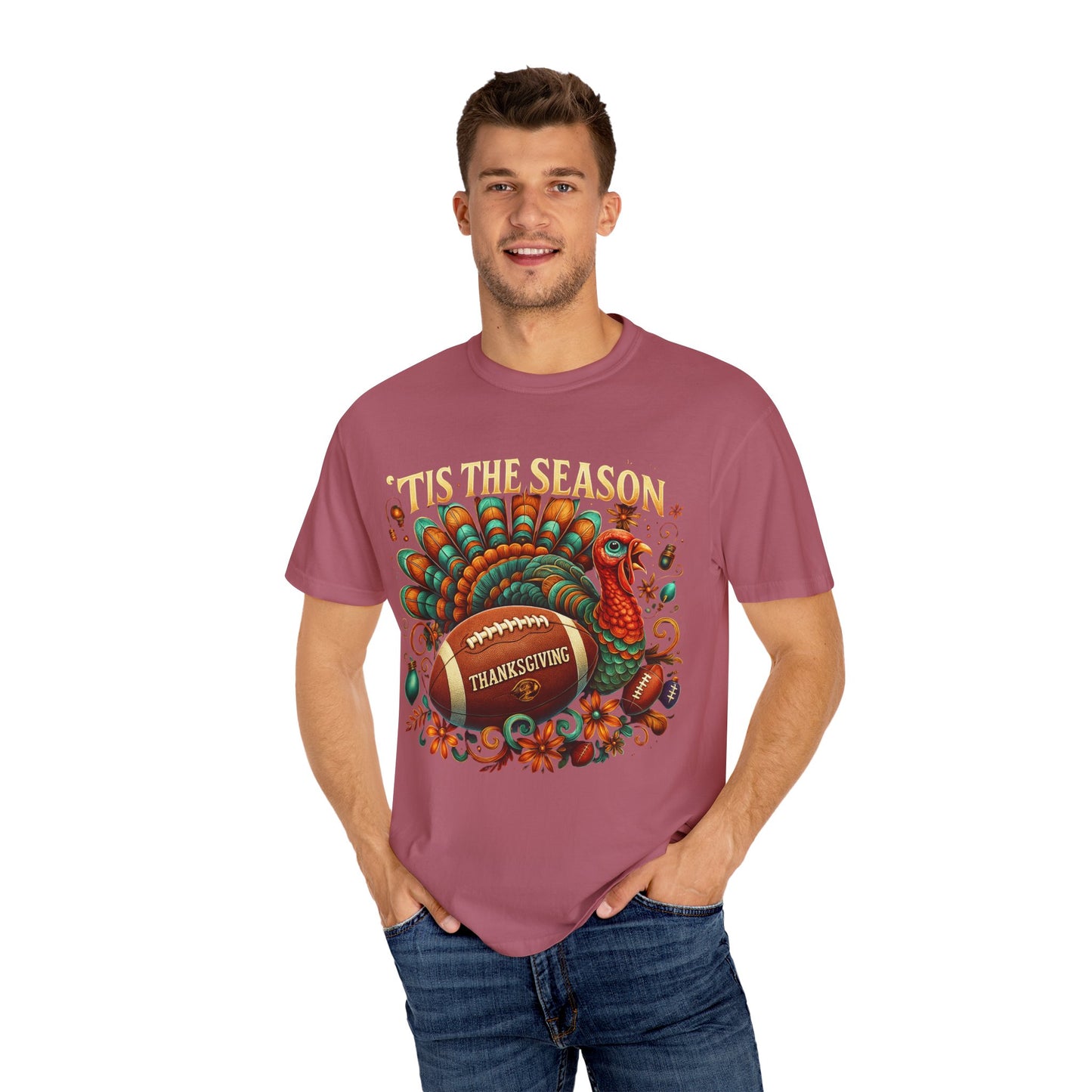 Tis The Season Unisex Garment-Dyed T-shirt