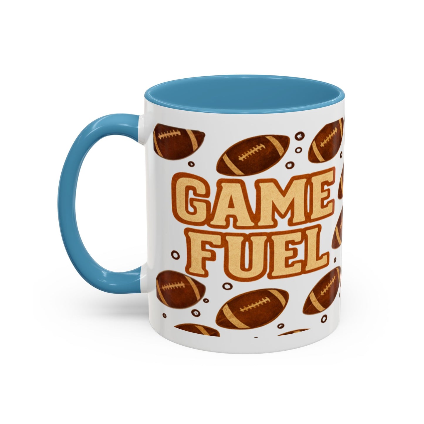 "Game Fuel" Mug | Ceramic Coffee Cup for Sports Lovers, Perfect Gift for Game Day, Tailgating, or Father's Day