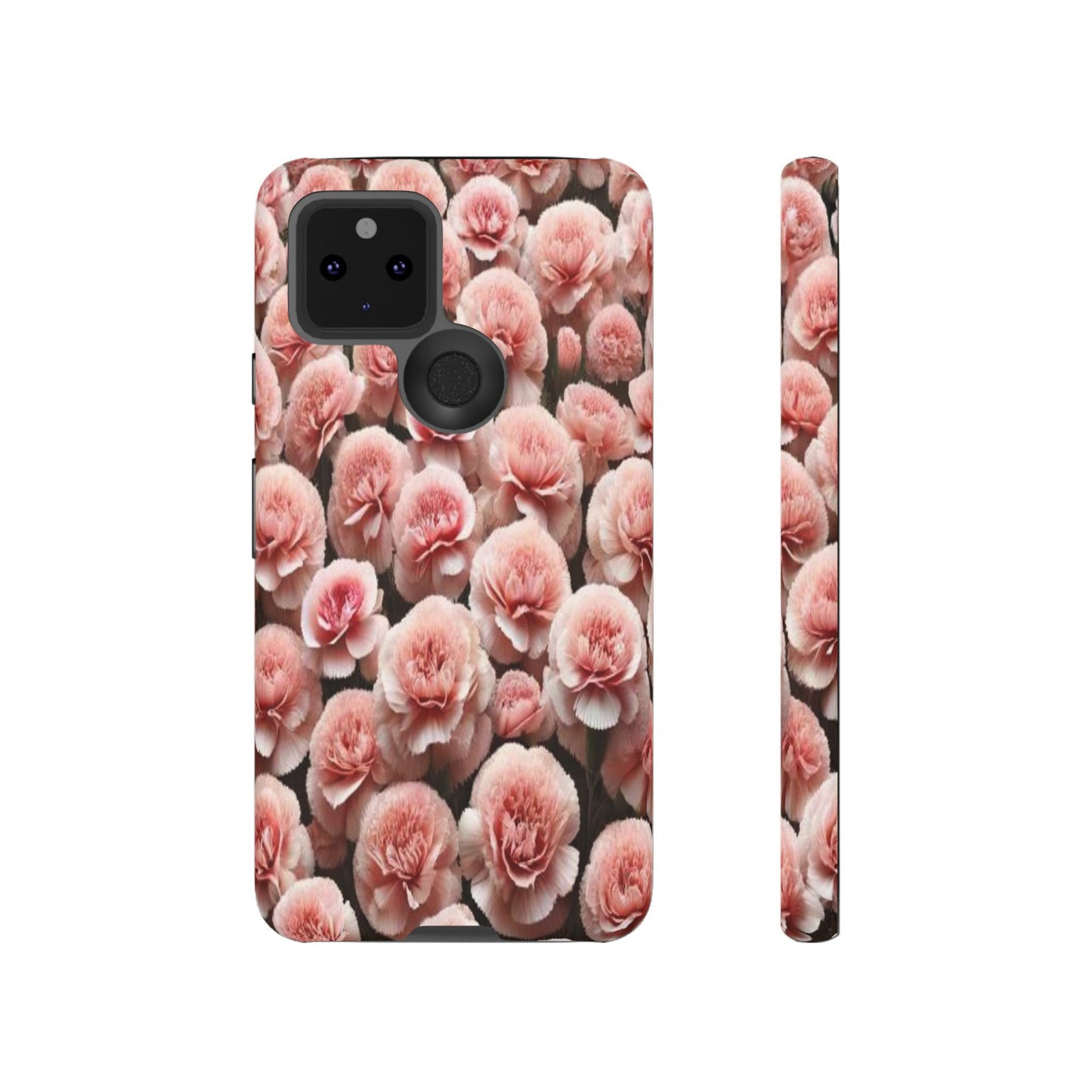 Pink Carnations - Durable Tough Phone Cases