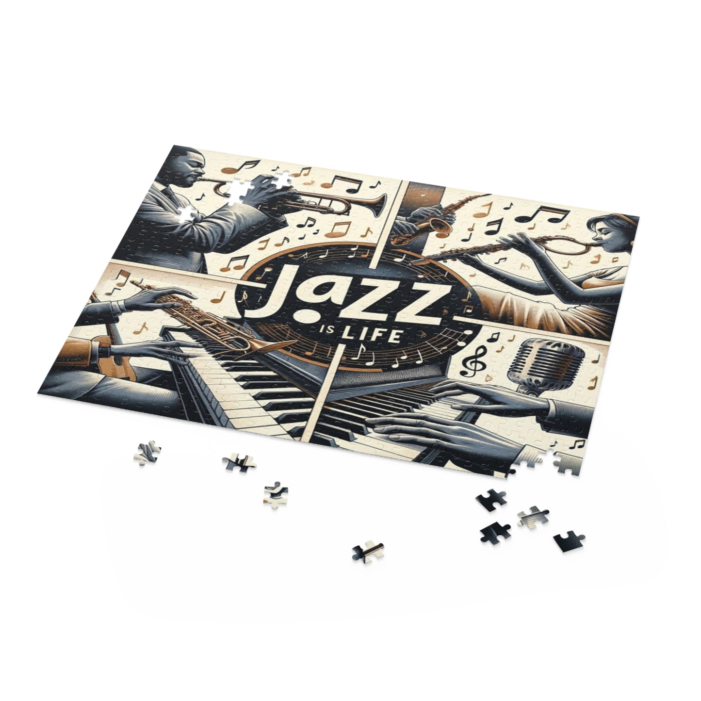 Jazz Is Life Puzzle (120, 252, 500-Piece)