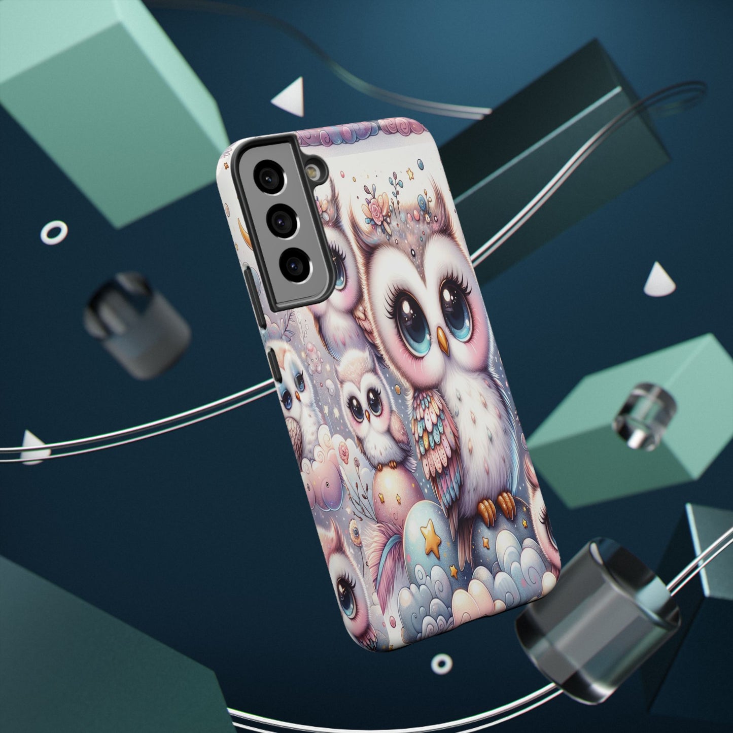 Cutesy Owl Impact-Resistant Phone Cases
