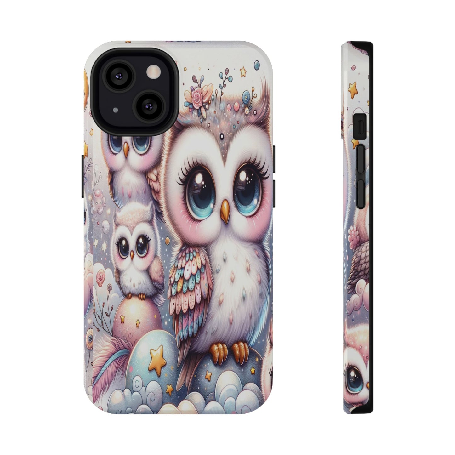 Cutesy Owl Impact-Resistant Phone Cases
