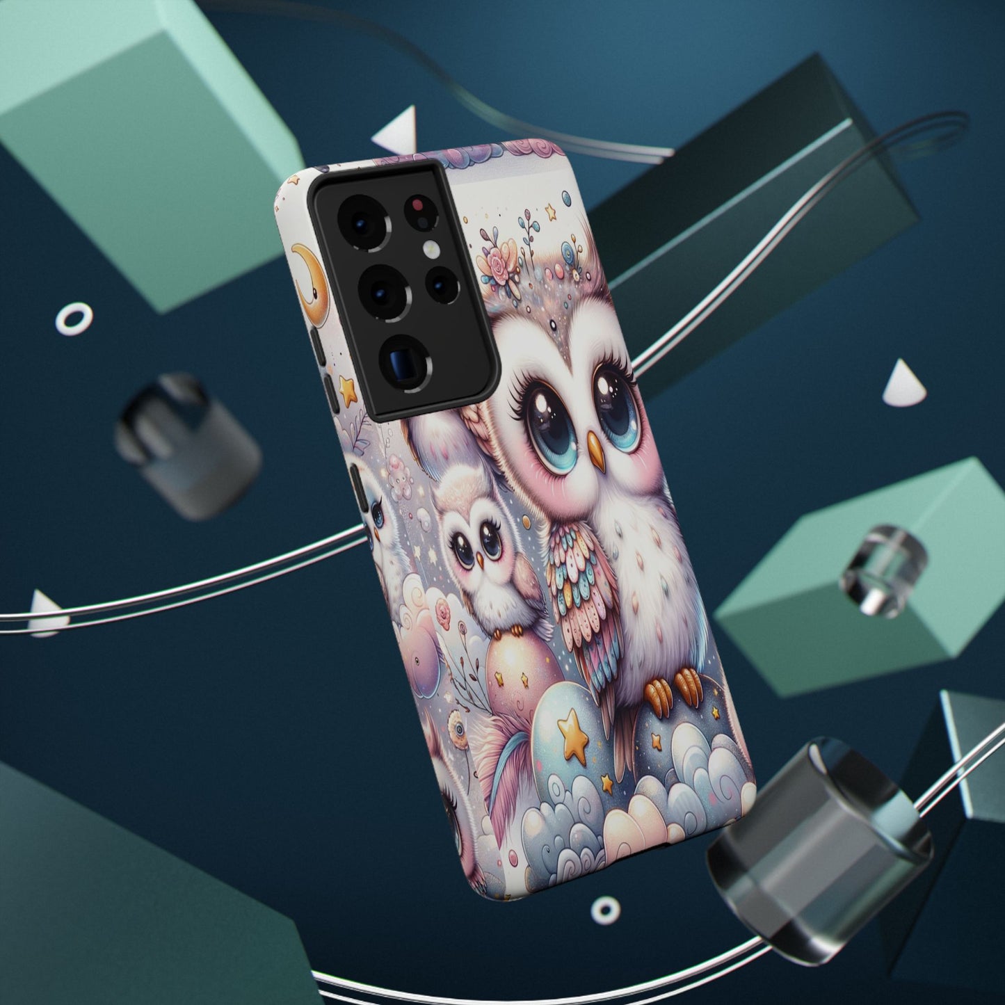 Cutesy Owl Impact-Resistant Phone Cases
