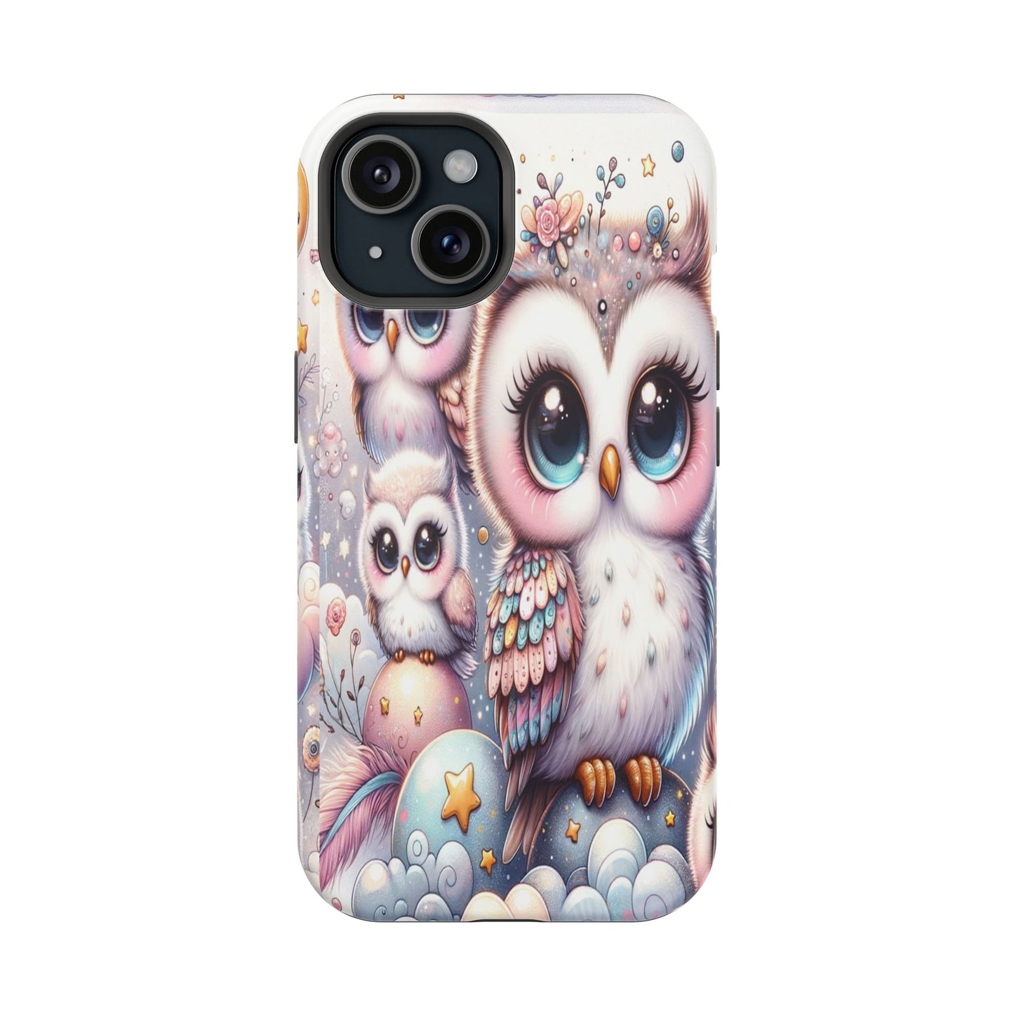 Cutesy Owl Impact-Resistant Phone Cases